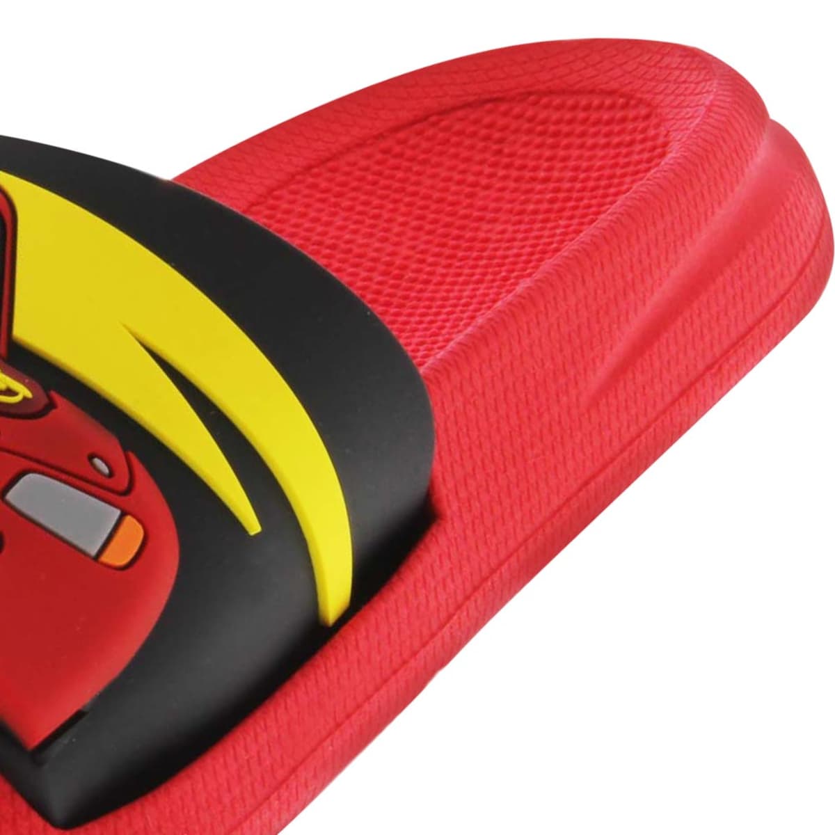 Sandalias de playa o baño para niño de Cars, color rojo, mod. 1035315