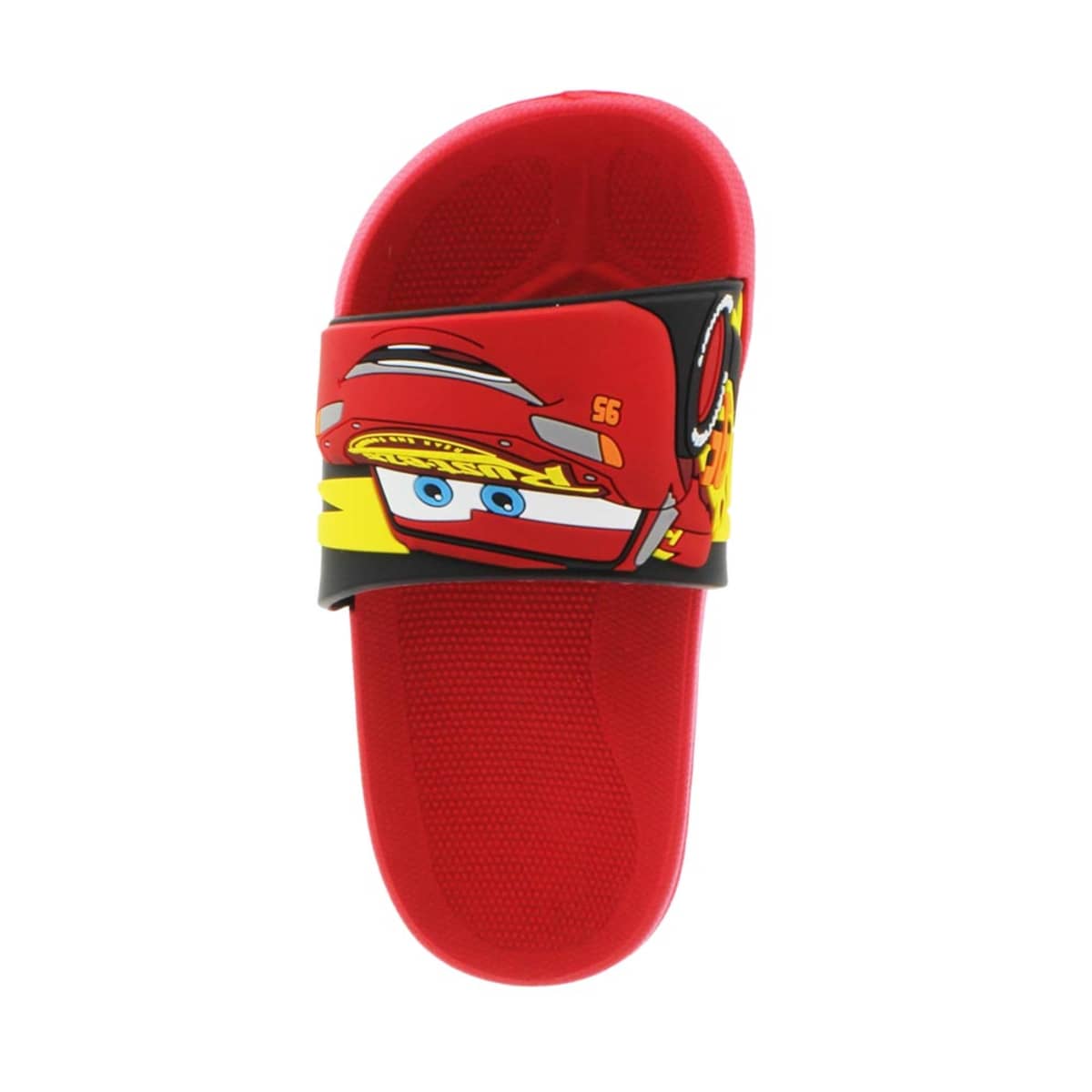 Sandalias de playa o baño para niño de Cars, color rojo, mod. 1035315