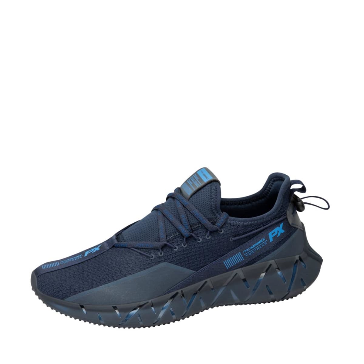 Tenis deportivo para caminar marca Prokennex, para hombre, color azul marino, mod. 1025386
