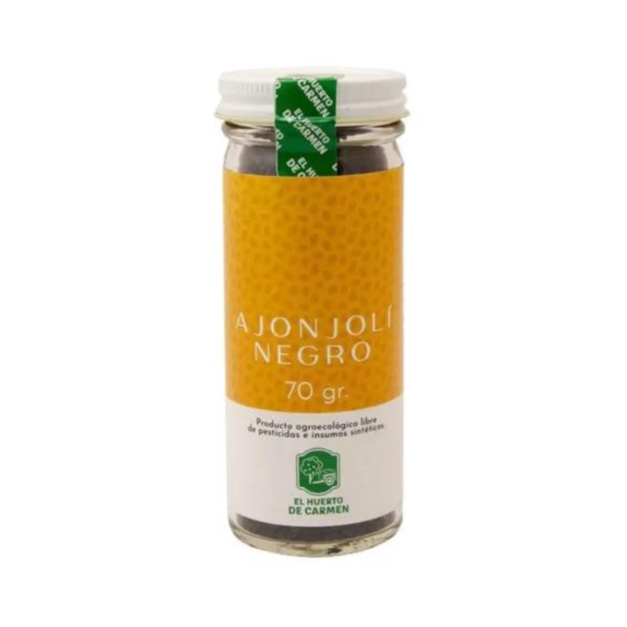 Ajonjolí Negro Orgánico Frasco 70g Huerto De Carmen