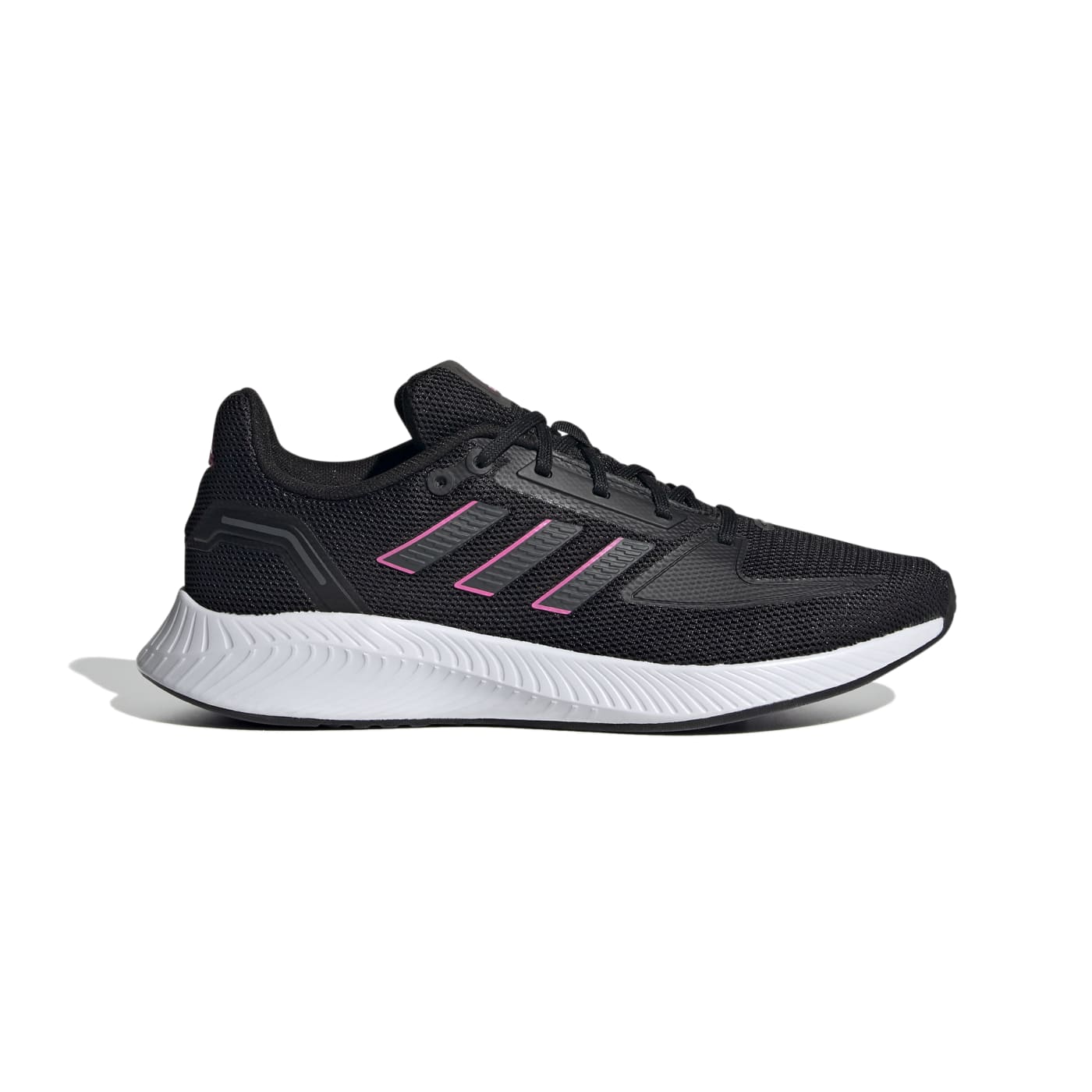 Tenis Adidas Mujer Run Falcon 2.0 Negro Running FY9624