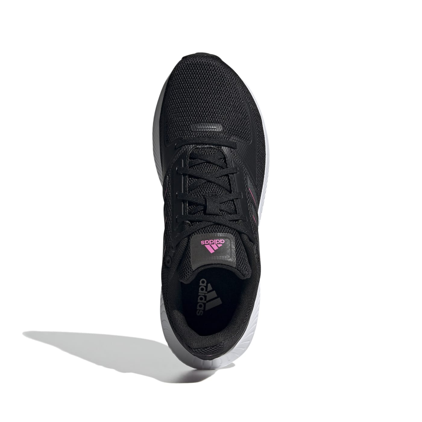 Tenis Adidas Mujer Run Falcon 2.0 Negro Running FY9624