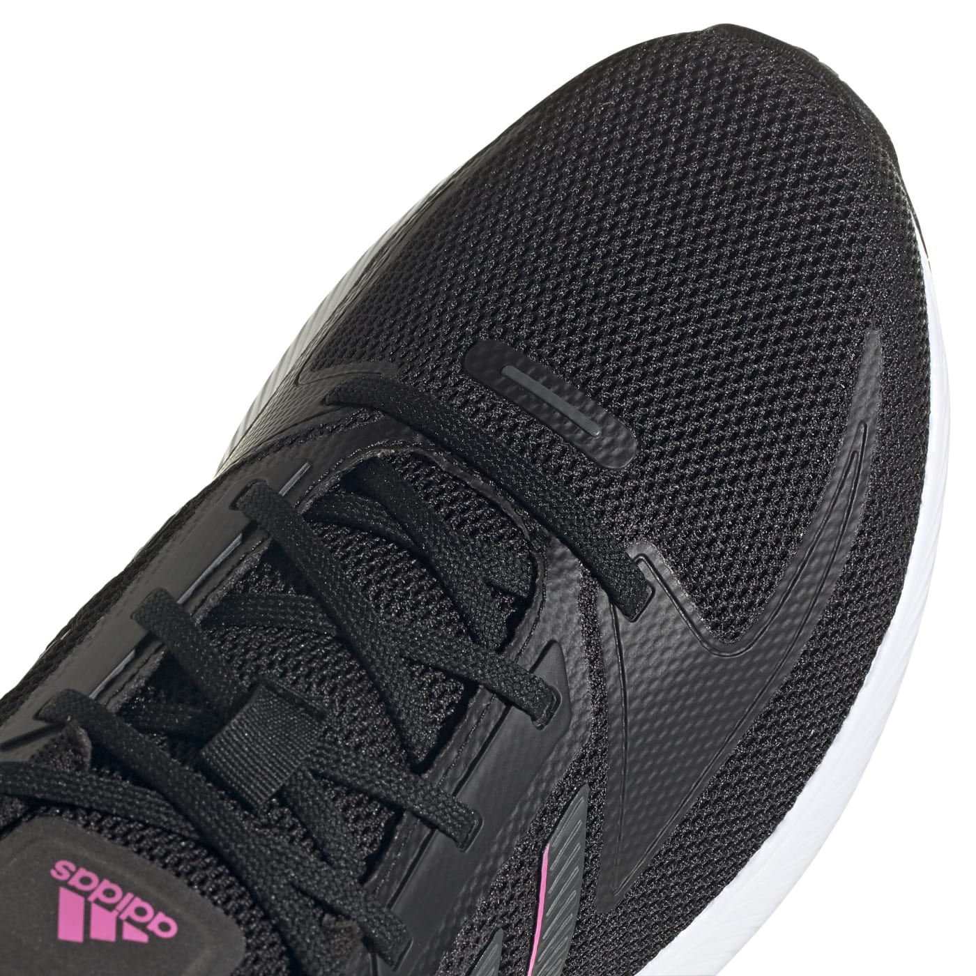 Tenis Adidas Mujer Run Falcon 2.0 Negro Running FY9624