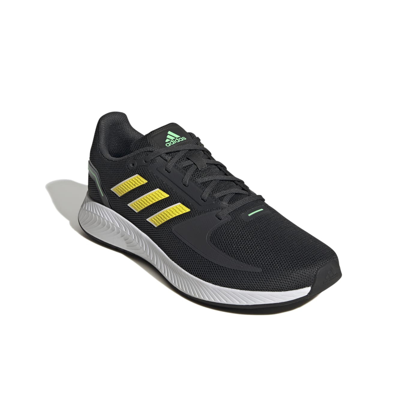 Tenis Adidas Hombre Run Falcon 2.0 Negro Running GV9555