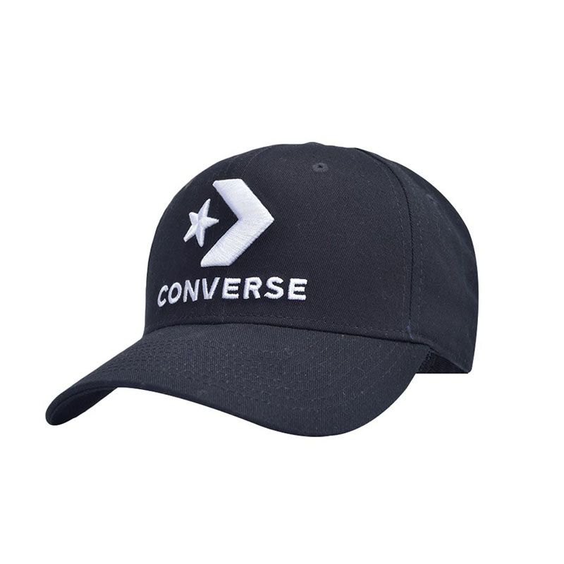 Gorra Deportiva Converse Modelo Lock Up Baseball Color Negro.
