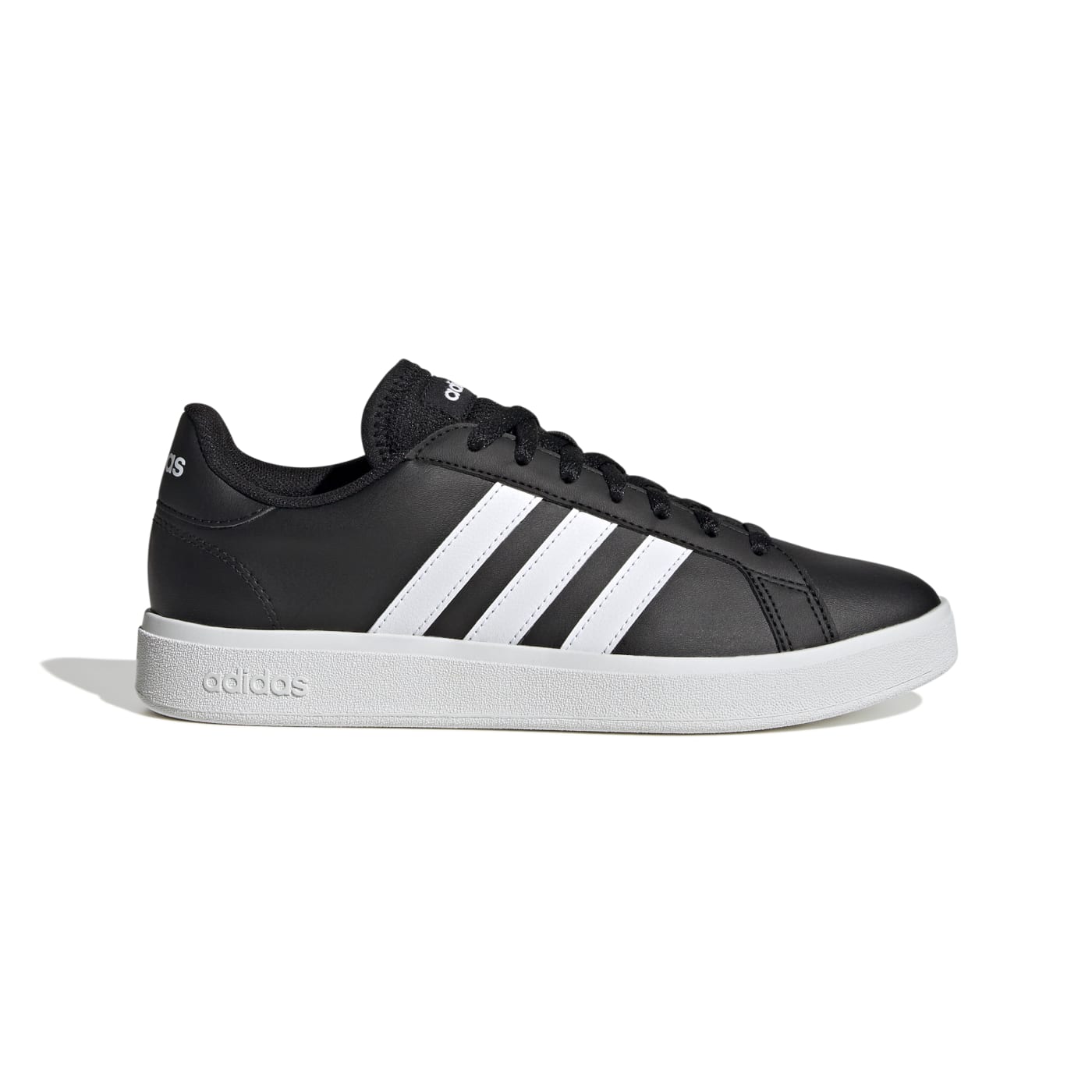 Tenis Adidas Mujer Grand Court Base 2.0 Negro Casual GW9262.