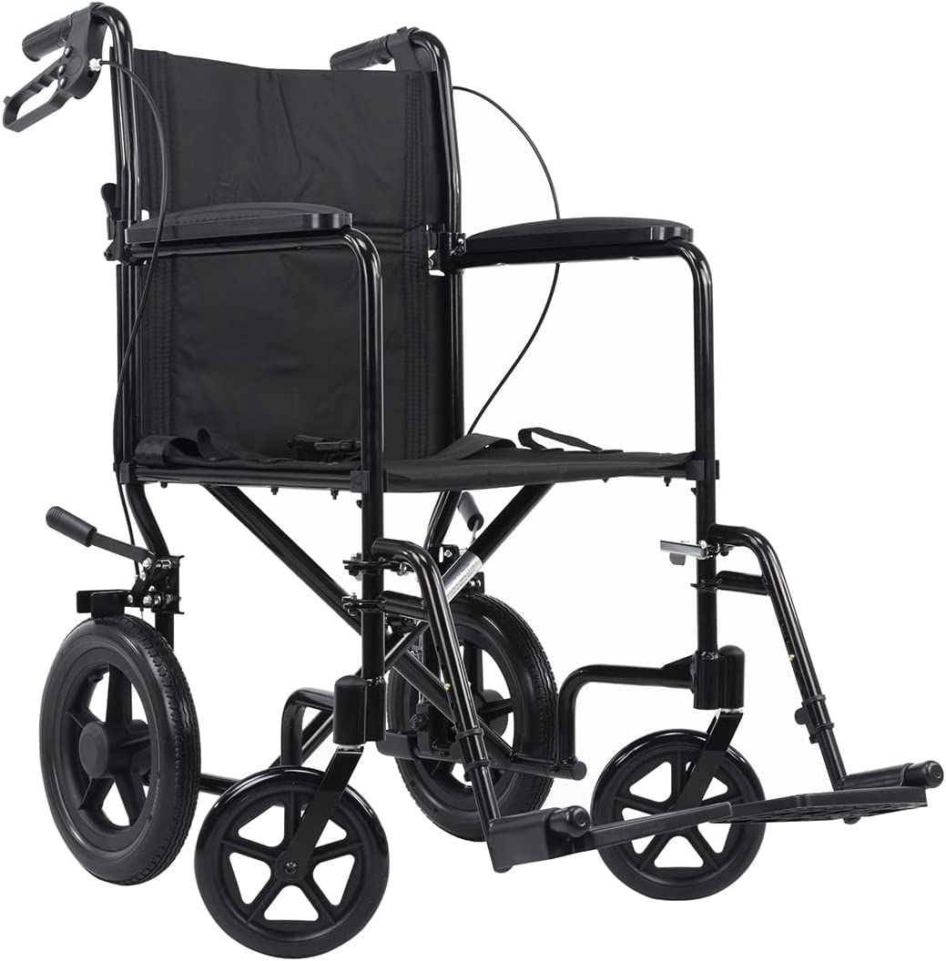 Silla De Ruedas De Traslado Super Ligera Marca Medical Store