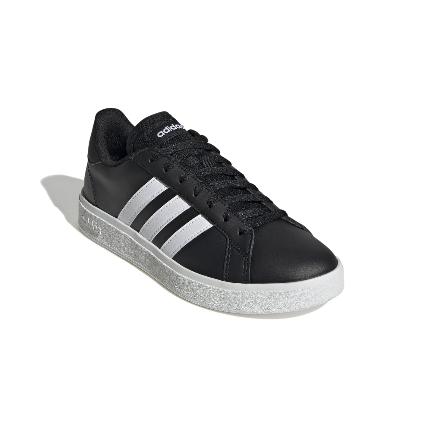 Tenis Adidas Mujer Grand Court Base 2.0 Negro Casual GW9262.