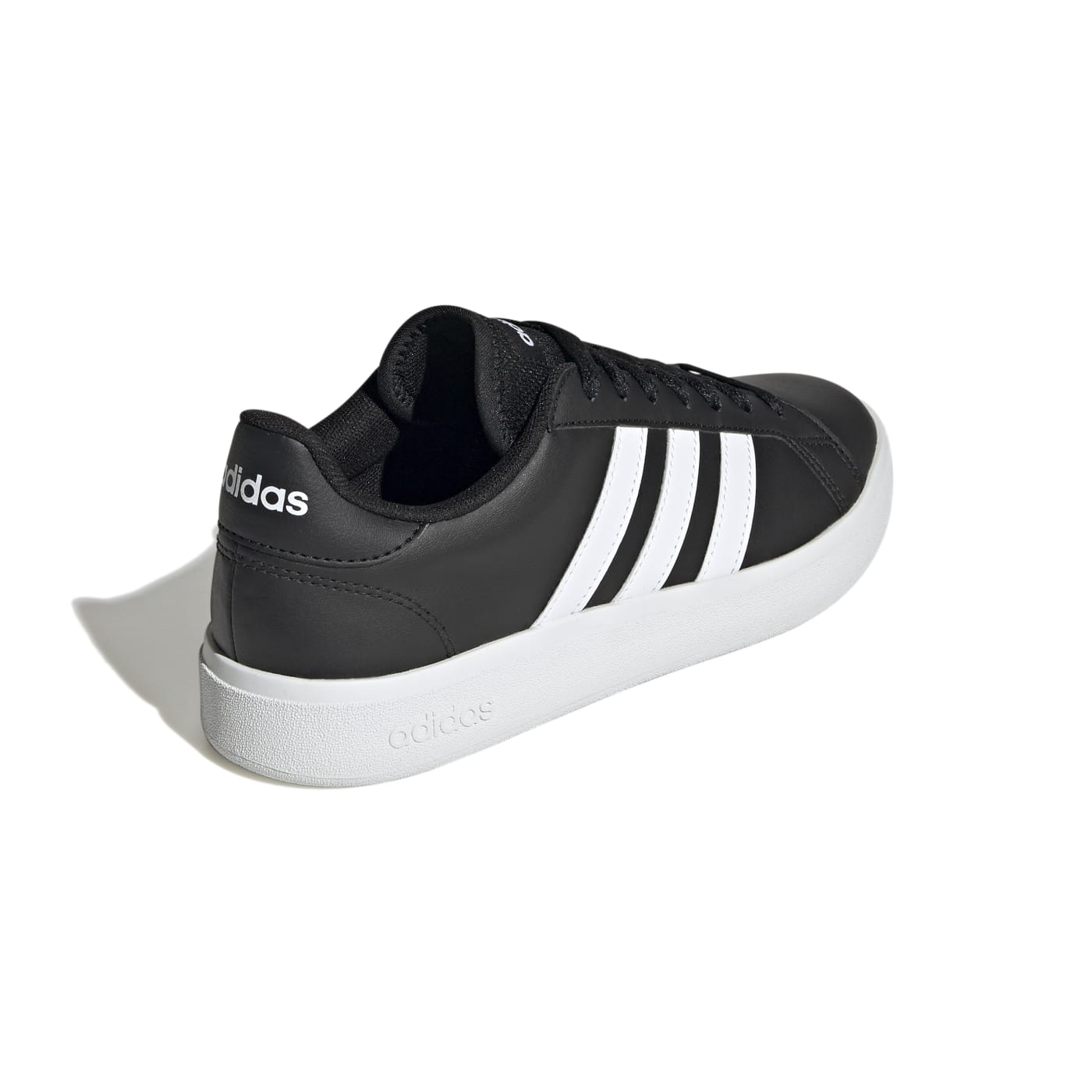 Tenis Adidas Mujer Grand Court Base 2.0 Negro Casual GW9262.