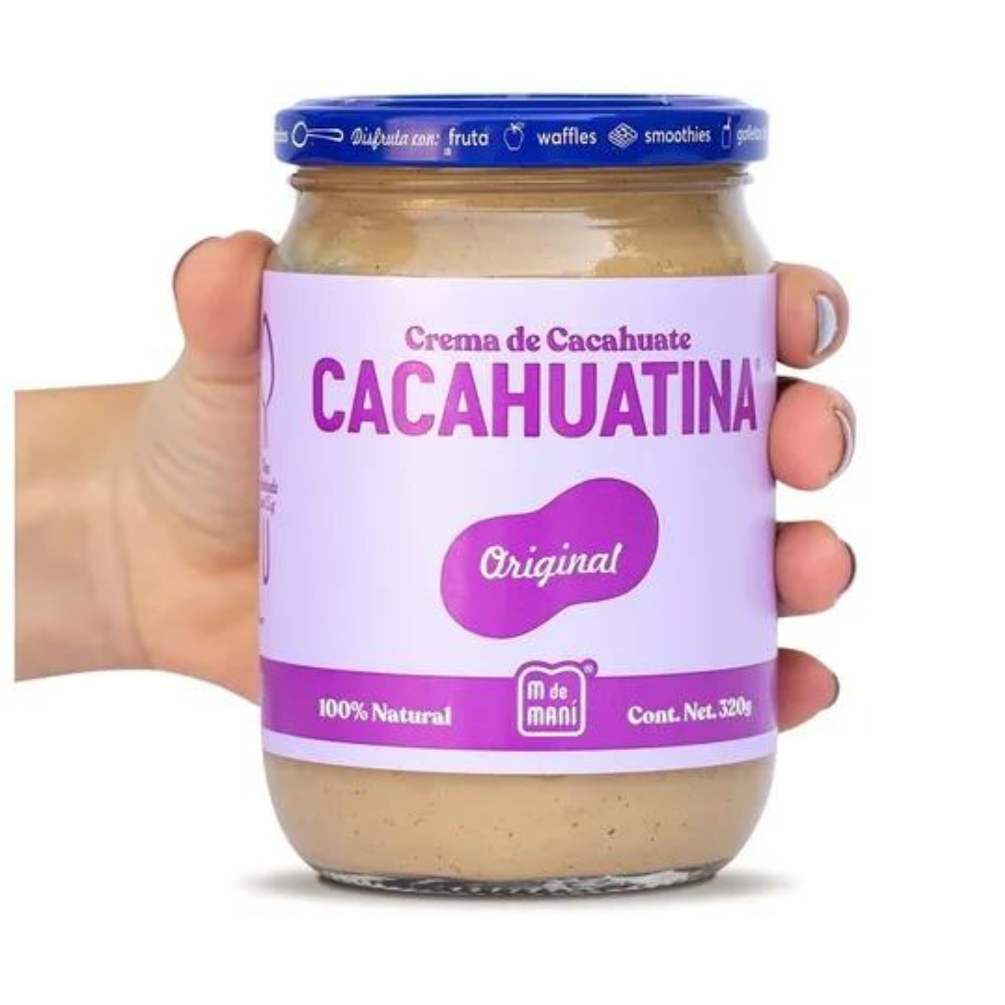 Cacahuatina Crema De Cacahuate 320g M De Maní Original