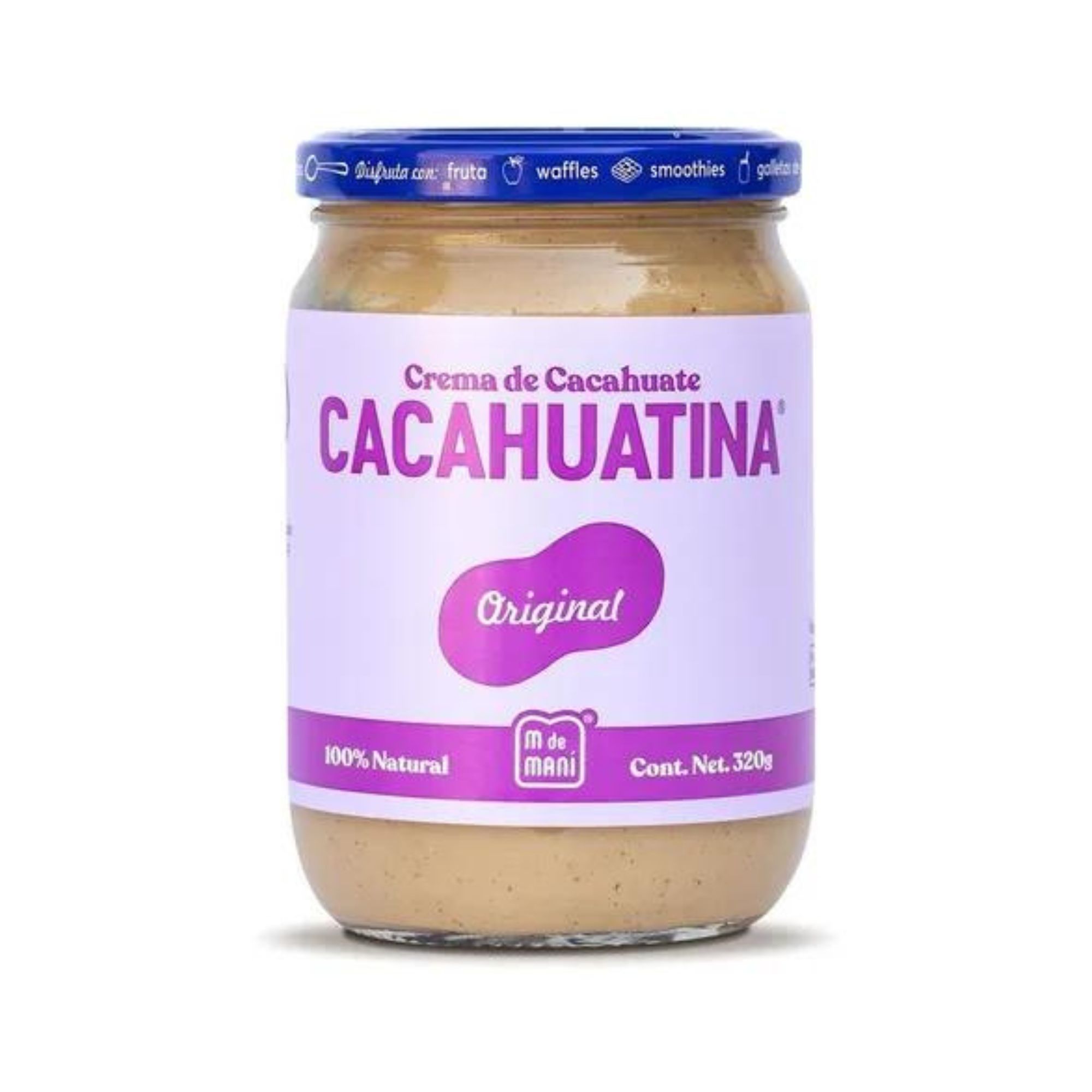 Cacahuatina Crema De Cacahuate 320g M De Maní Original