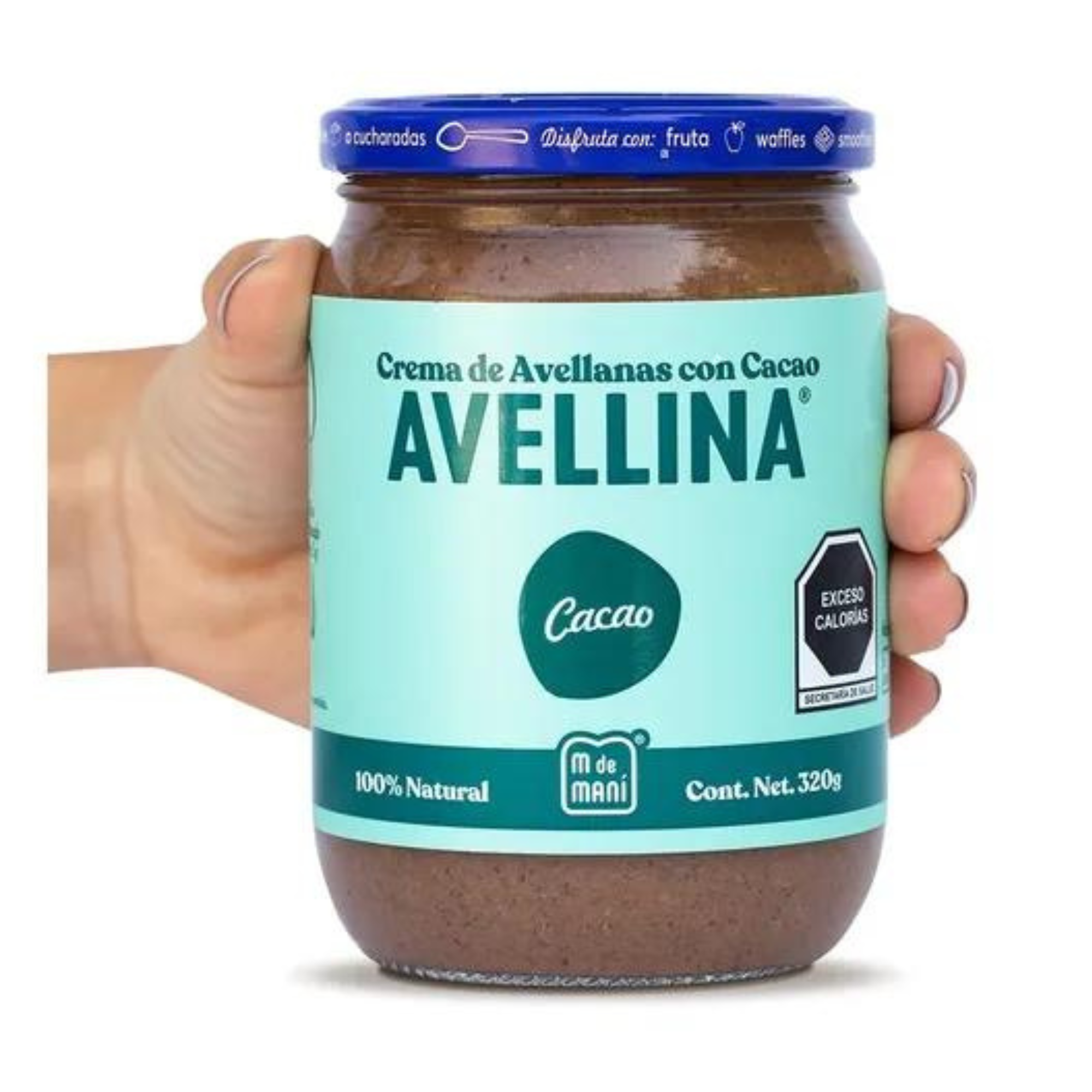 Avellina Crema De Avellanas Con Cacao 320g M De Maní