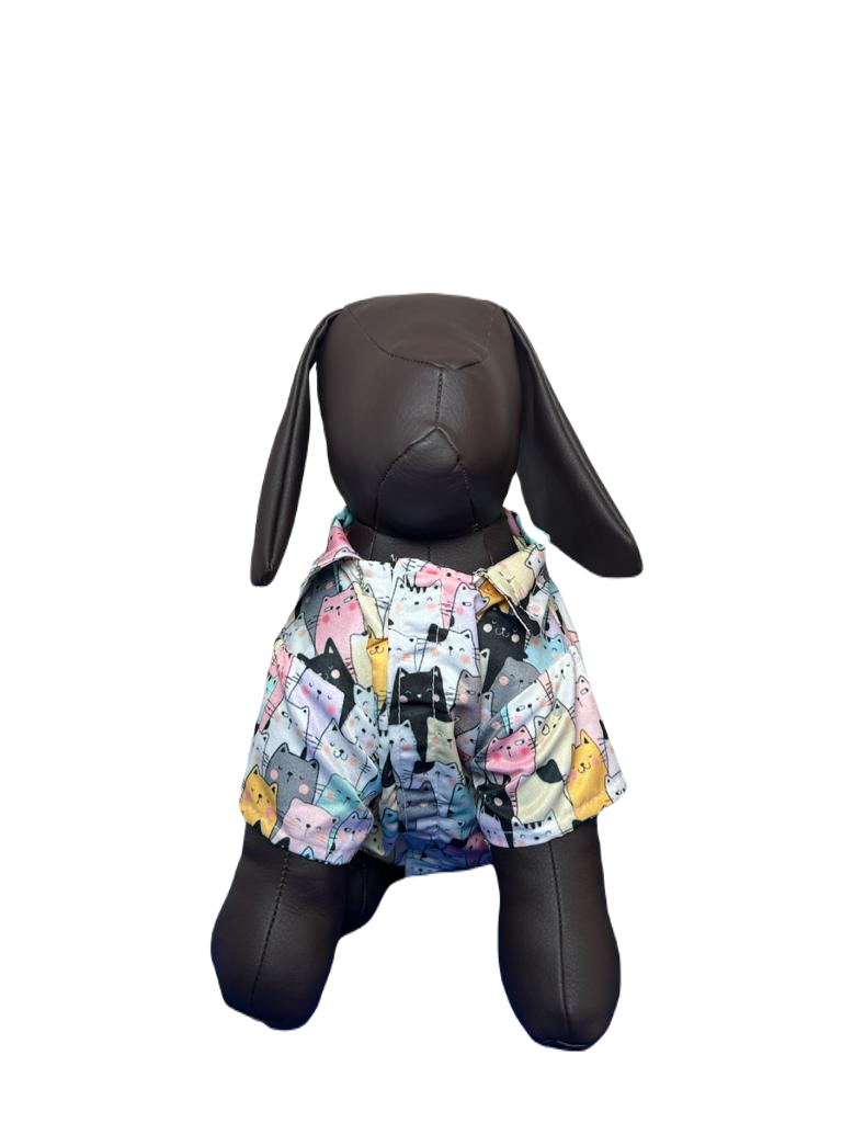 Ropa Para Mascotas Perros o Gatos Razas Pequeñas estampado Gatitos