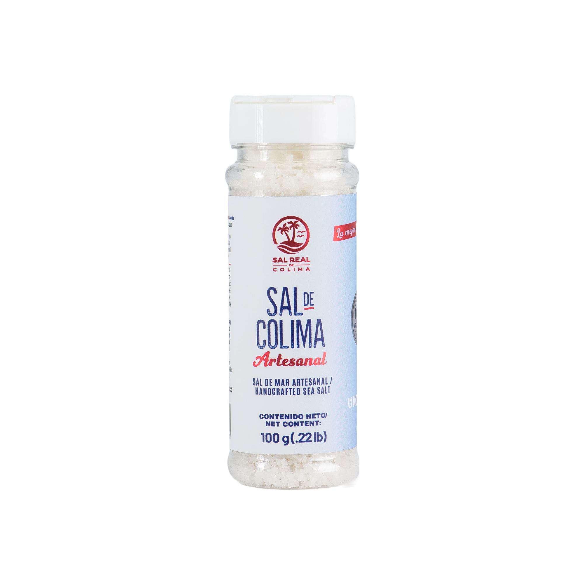 Sal de mar artesanal Sal Real de Colima salero 100 g