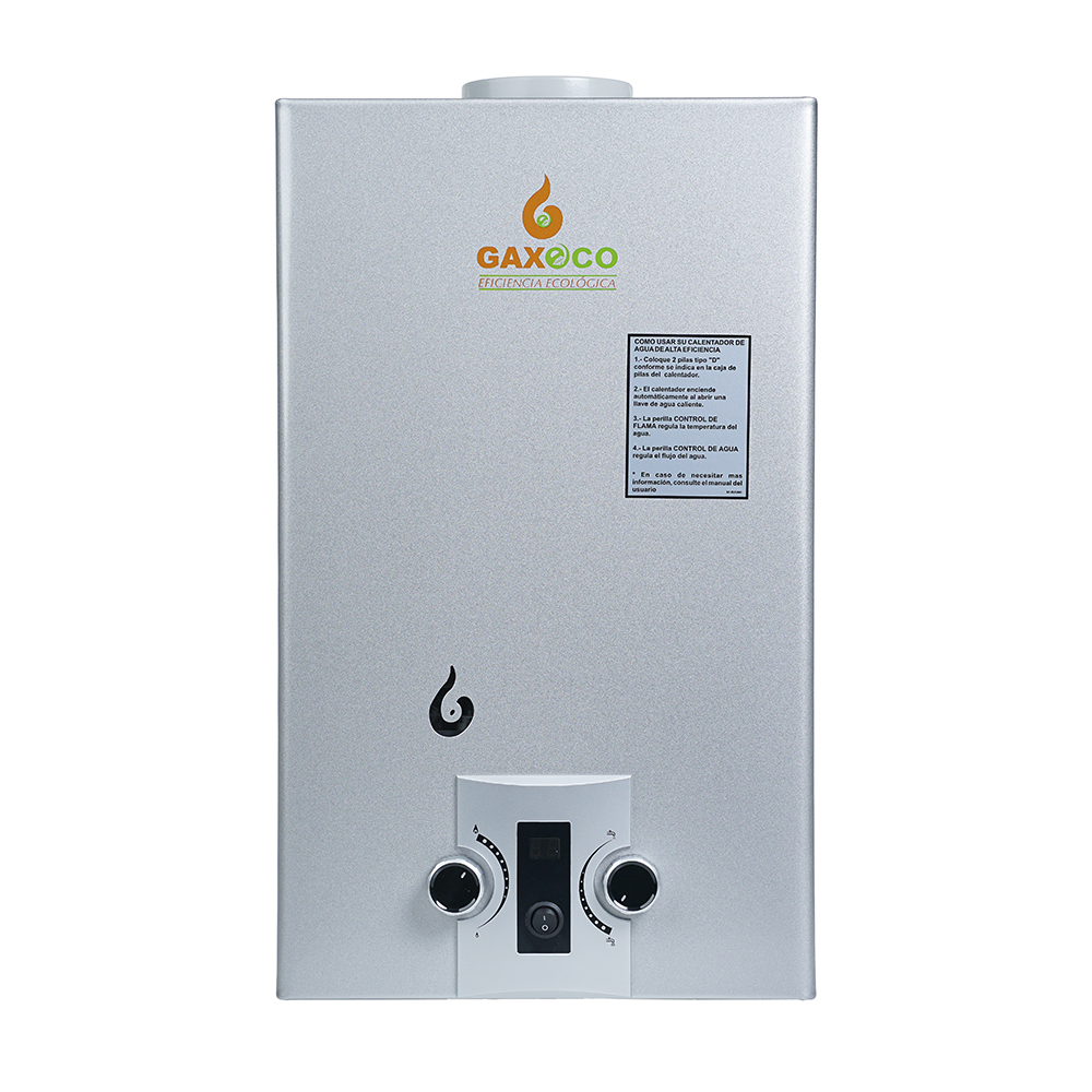 Calentador de paso c/ kit de instalación Gaxeco Eco9000-N