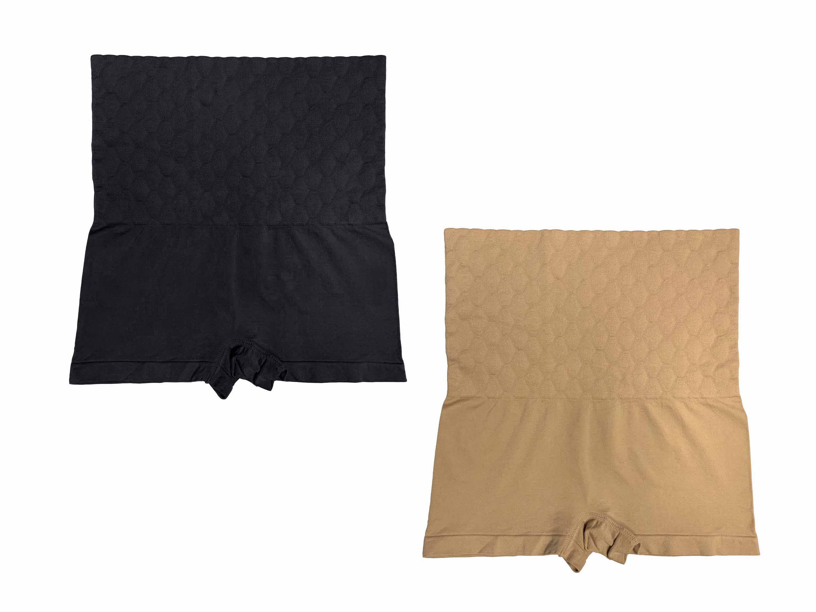 Paquete de 2 FajaS Tipo Boxer Tatys Fashion 1 Nude y 1 Negra