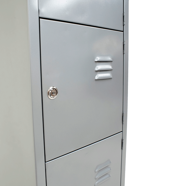 LOCKER DE 5 PUERTAS CON CHAPA