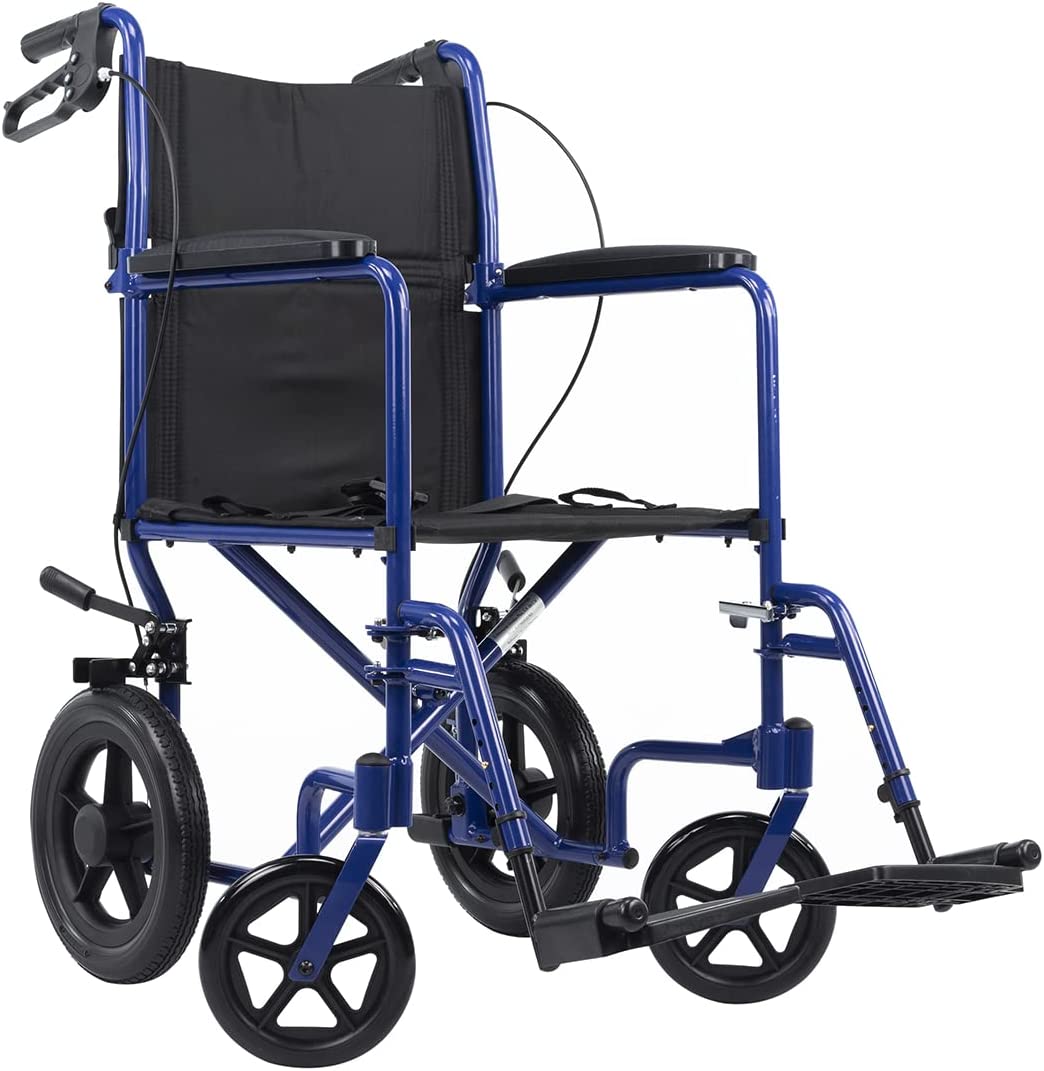 Silla De Ruedas De Traslado Super Ligera Marca Medical Store