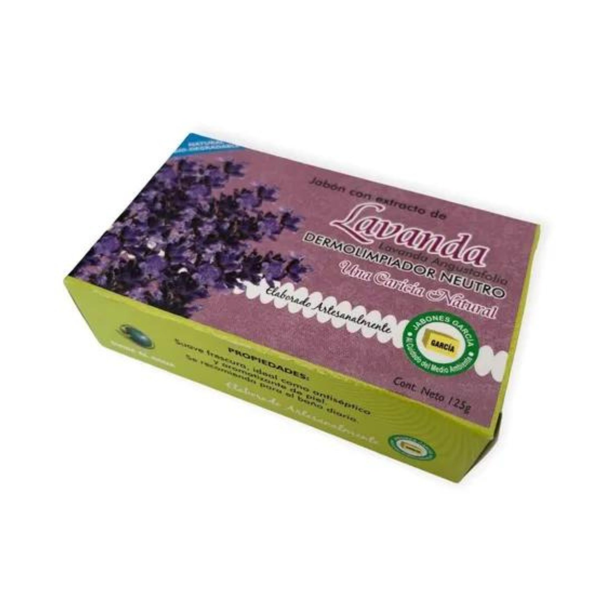 Jabón García Lavanda 1 Pieza 125g Ecológico Biodegradable