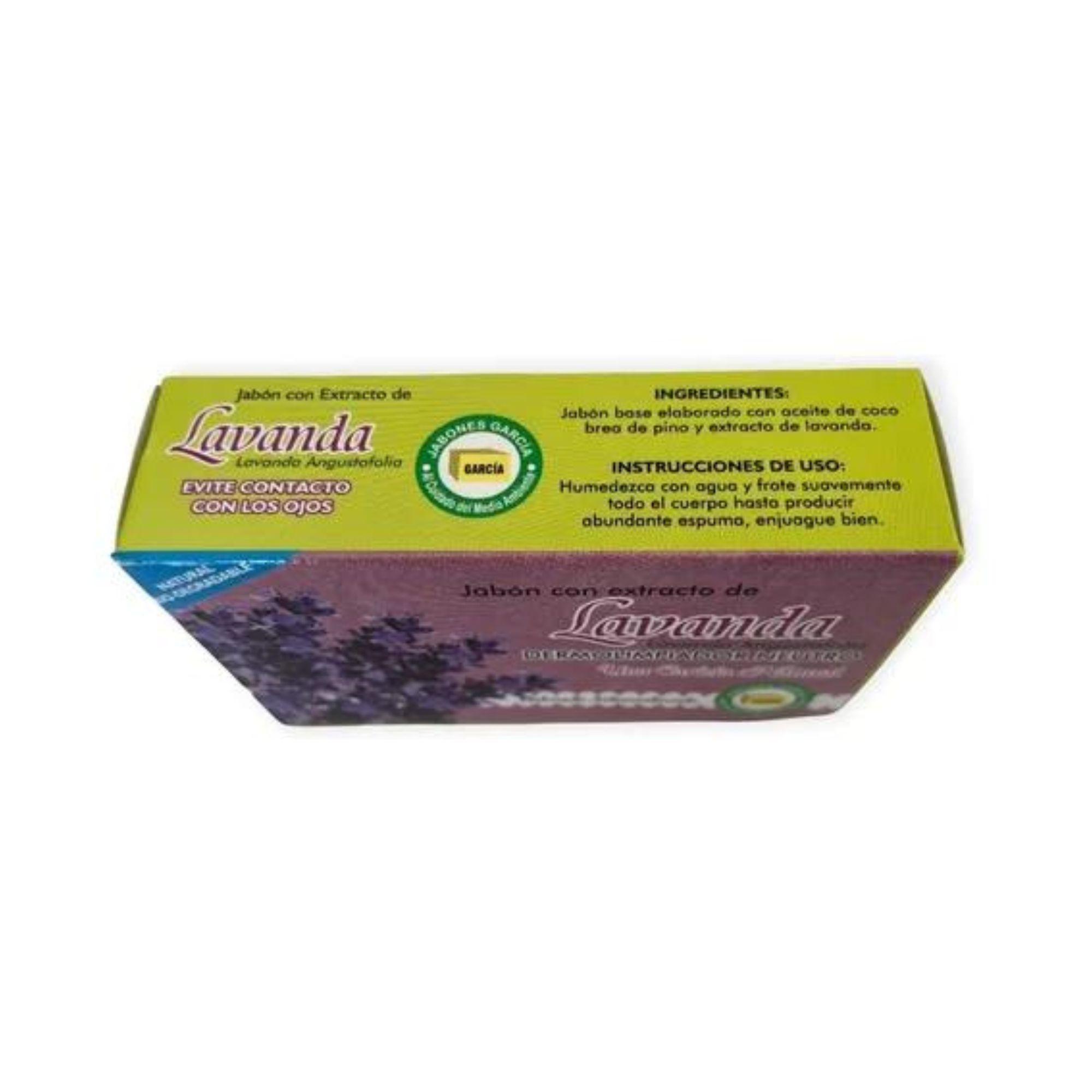 Jabón García Lavanda 1 Pieza 125g Ecológico Biodegradable