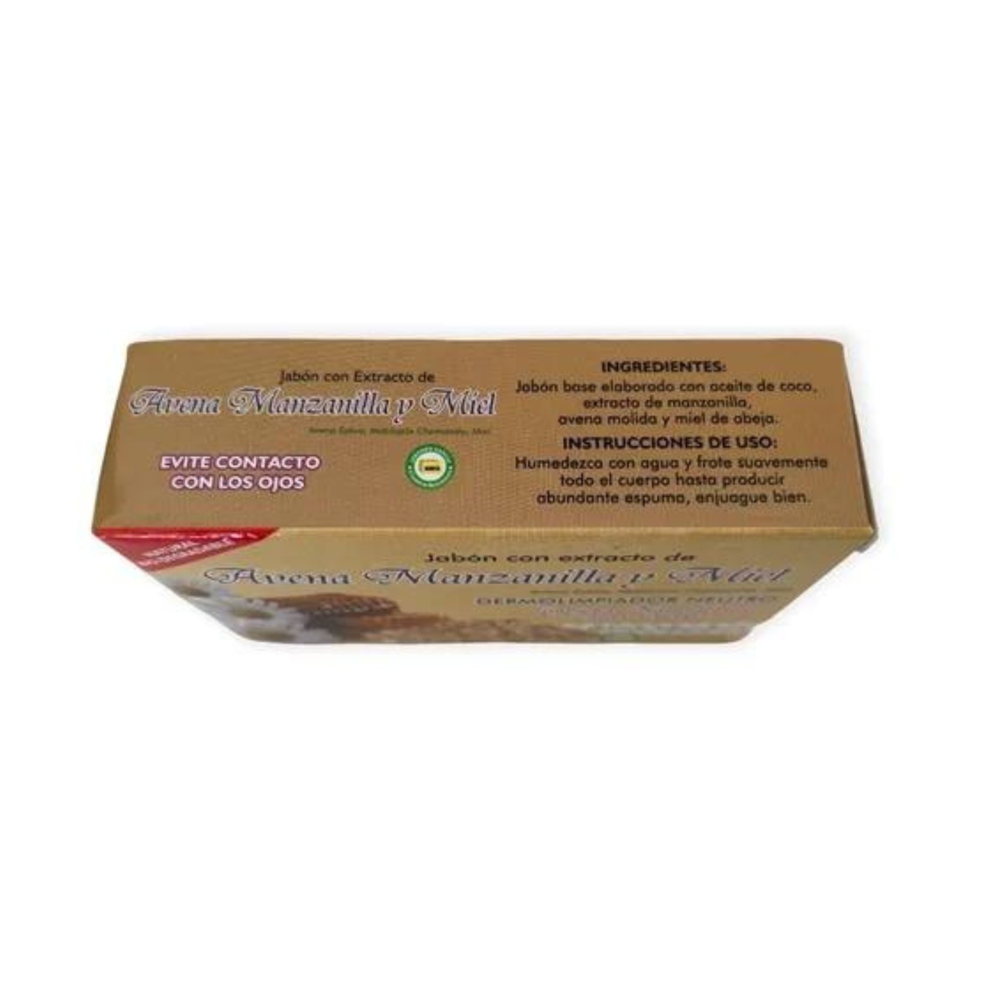 Jabón García Avena Miel 1 Pieza 125g Ecológico Biodegradable