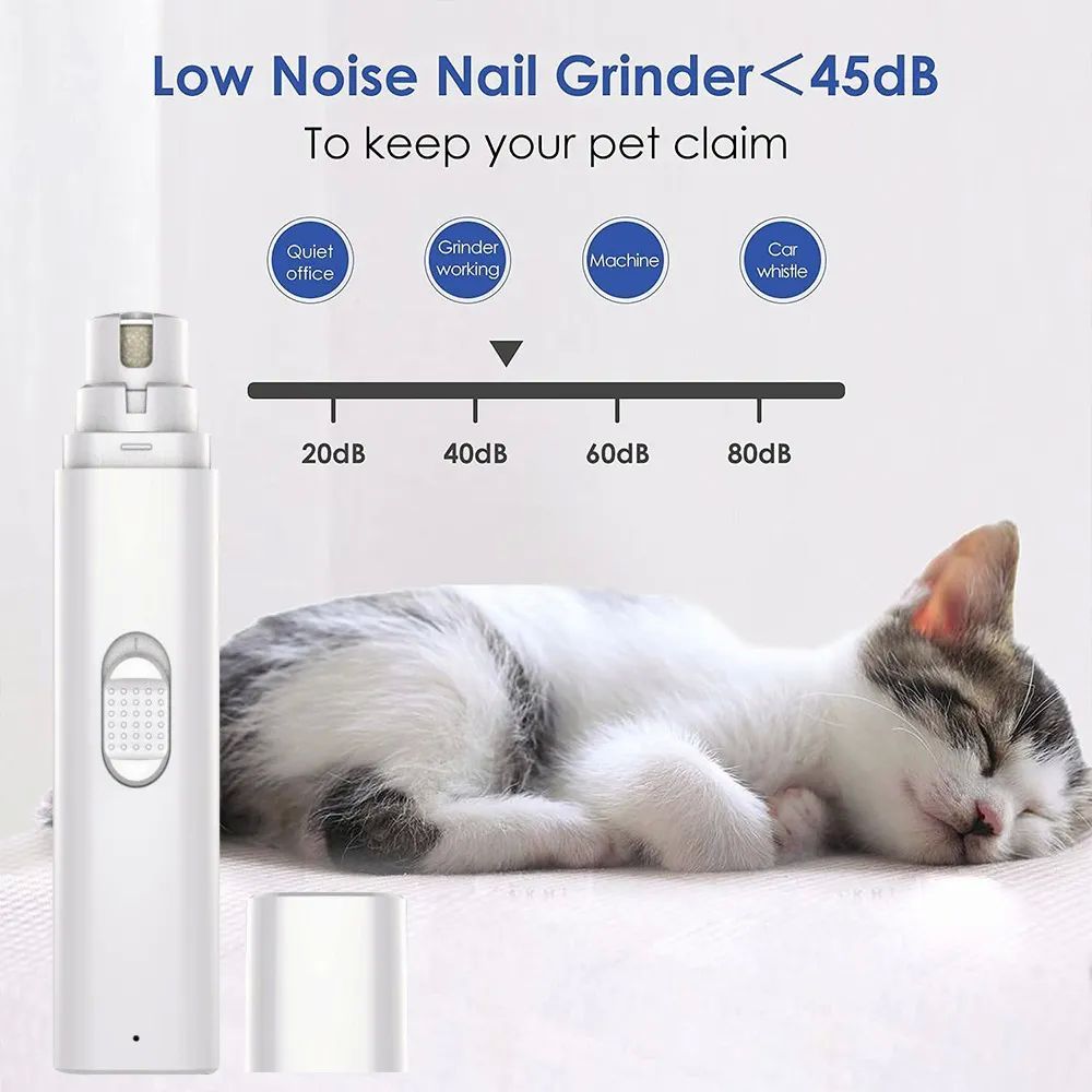 Amoladora De Uñas Para Gatos y perros Eléctrico 