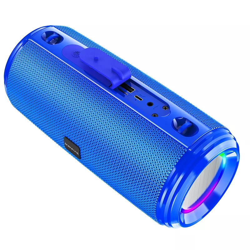 Bocina Bluetooth Portátil Moreka  Potente Azul