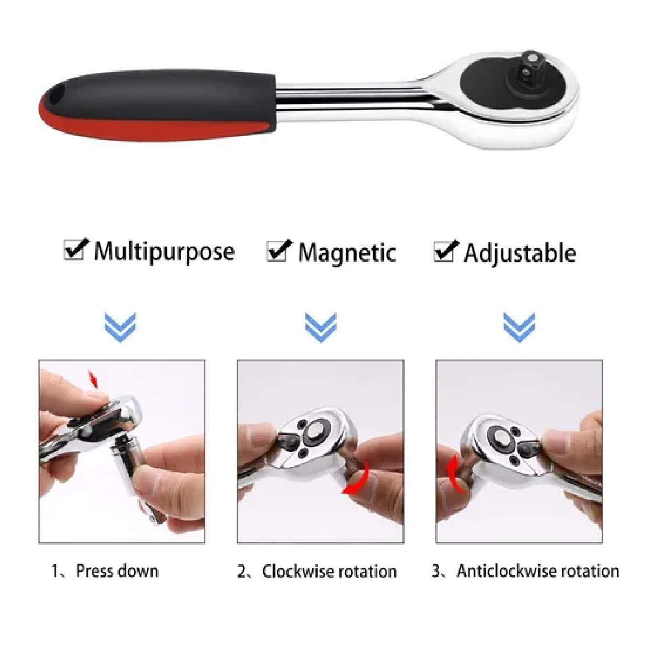 Autocle Juego De Herramientas Mecanica Dados Acero