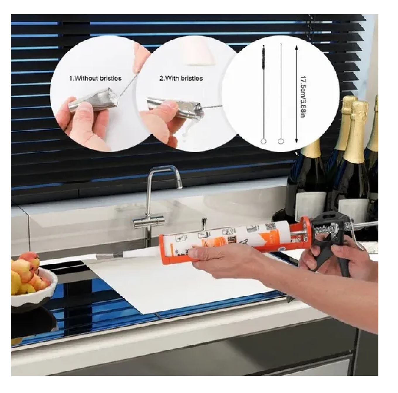 Removedor De Sellador De Silicona Herramienta De Calafateo