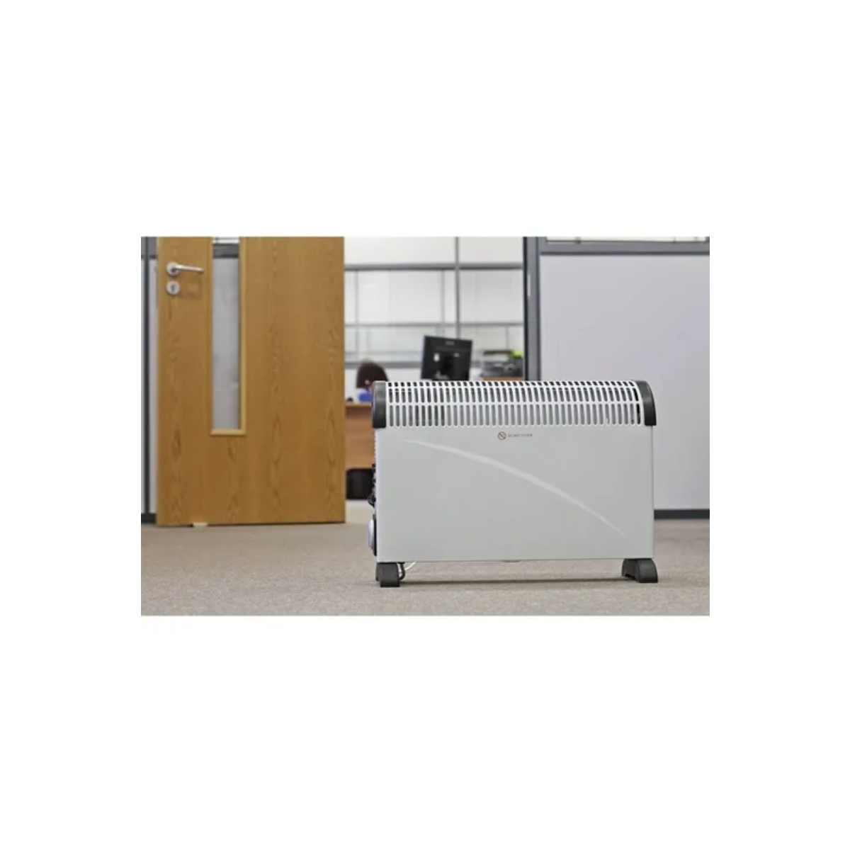 Calefactor electrico tipo panel de conversión