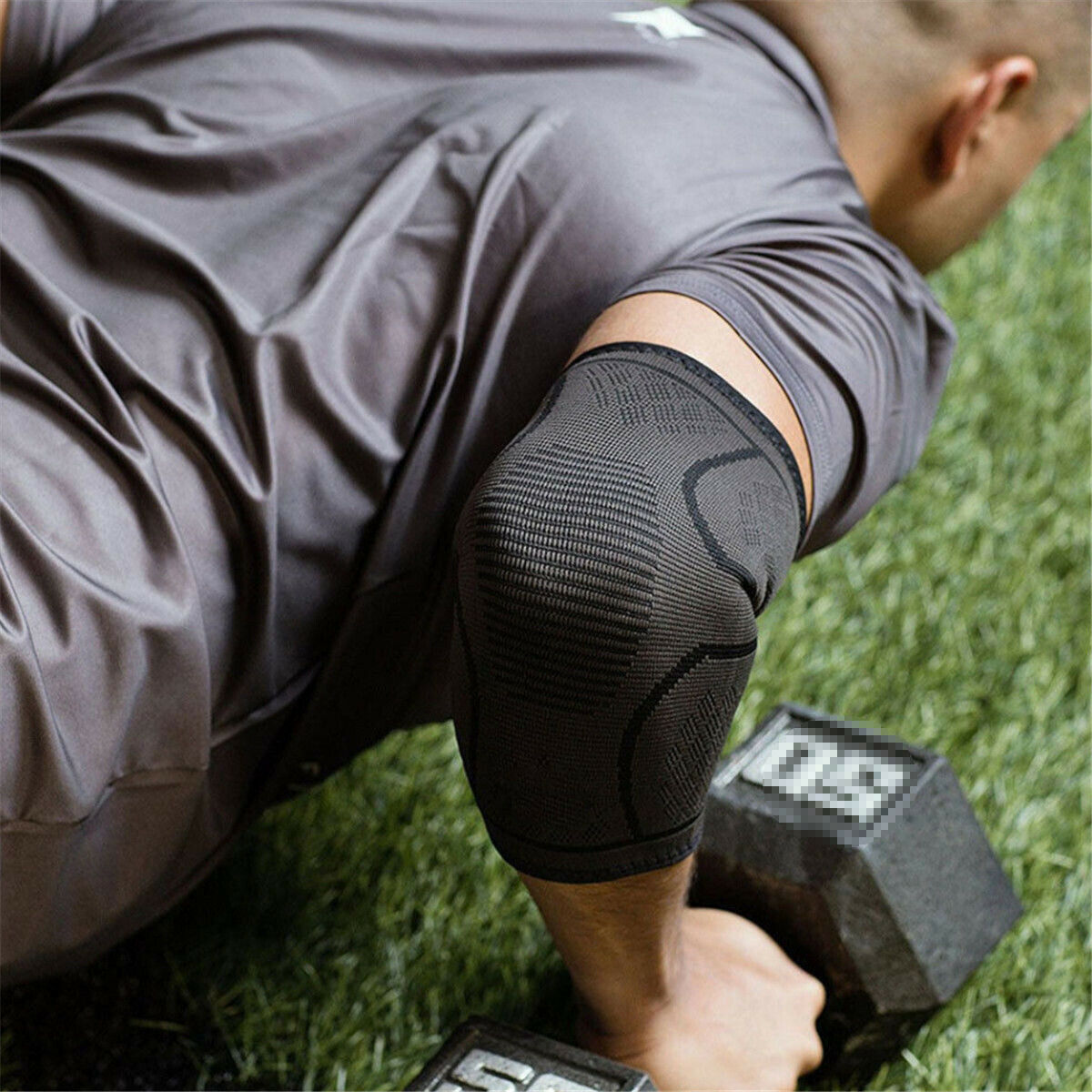 Par de coderas Elástica Deportes Gym De Alta Calidad