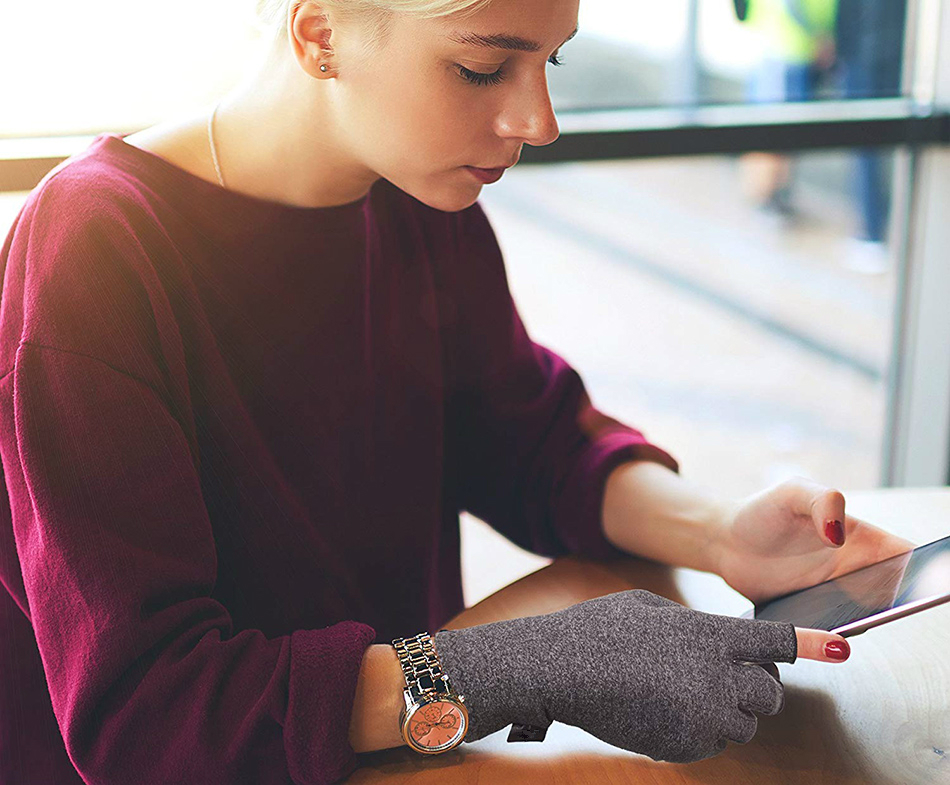 Guantes Para Artritis Termicos Y De Compresión, Alivia Dolor