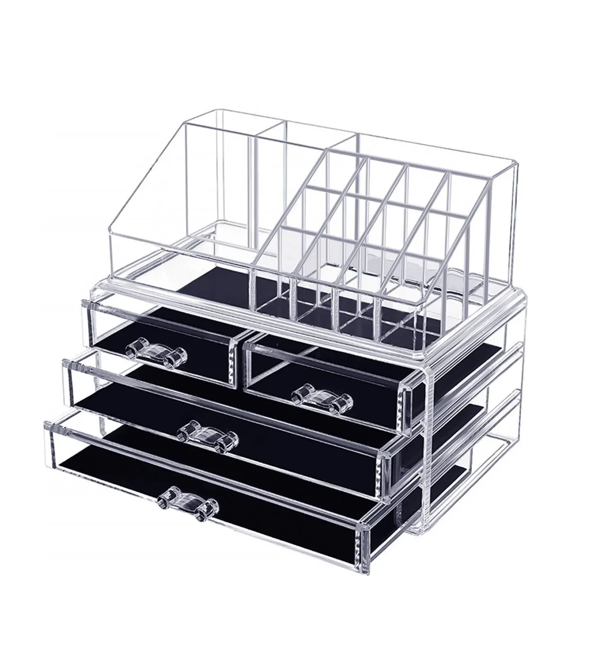 Organizador De Maquillaje Y Caja De Almacenar Con Cajones
