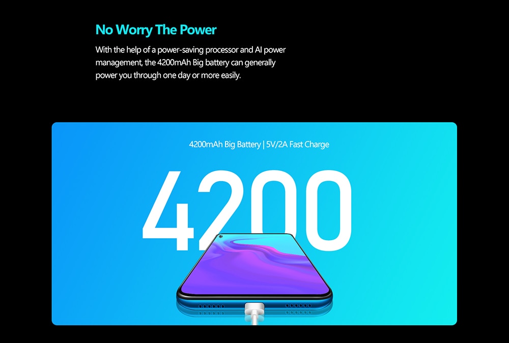 Celular Cubot X30 8GB + 128GB 6,4 pulgadas Android 10 - Color Negro