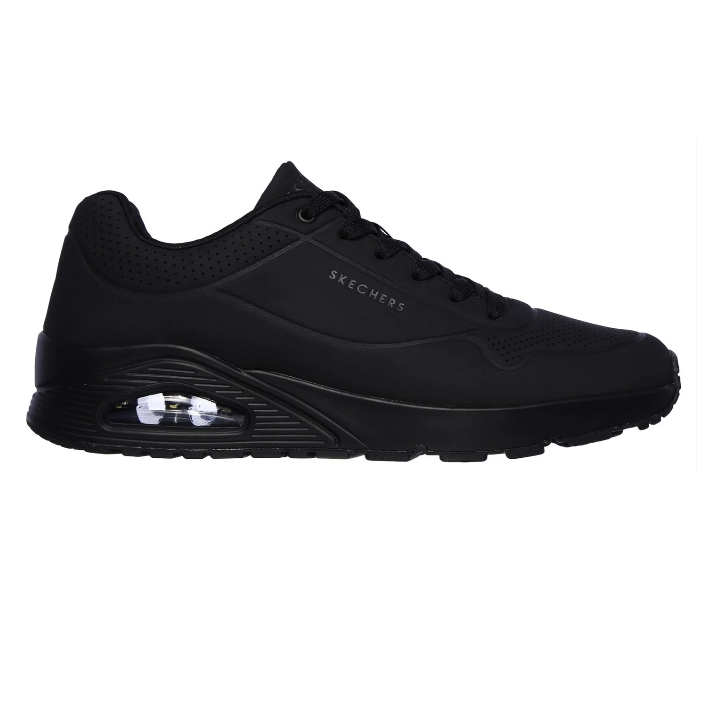 Tenis Skechers Uno-Stand On Air Negro Casual Hombre.