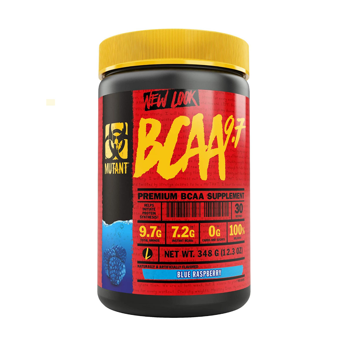 Aminoacidos Mutant BCAA 9.7 363g 30 Serv. -  Mora Azul