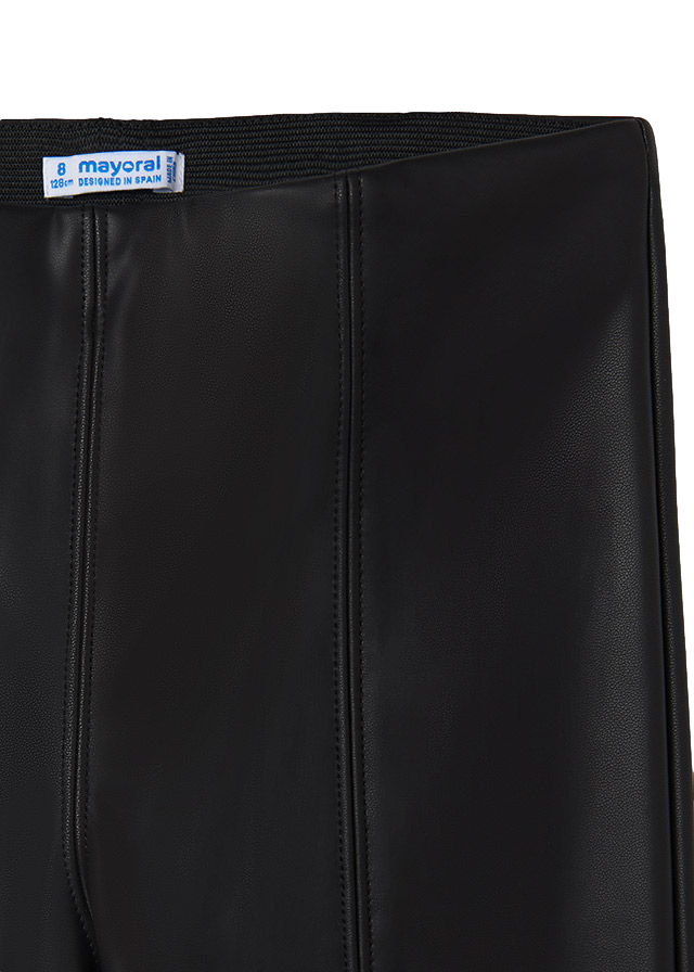 Conjunto Blusa Tul Leggings Polipiel Niña Mayoral