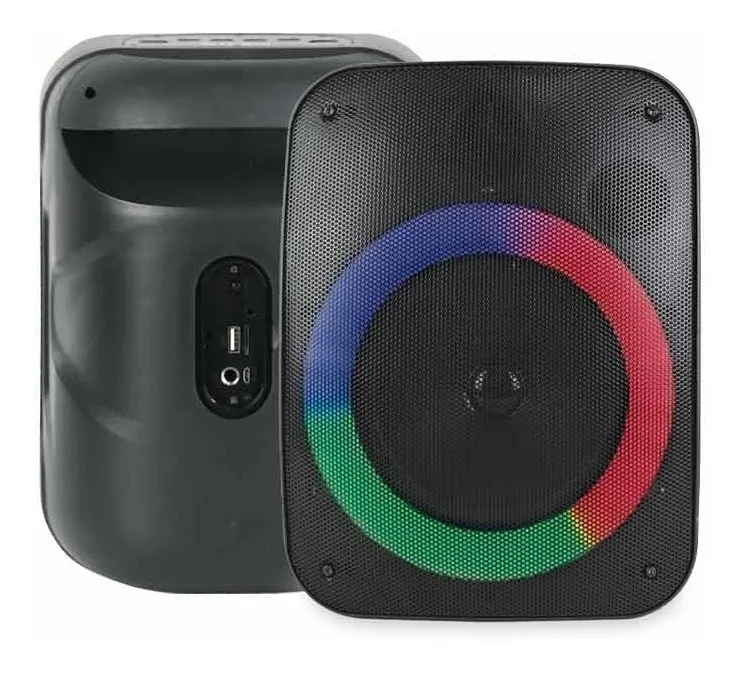 Bocina Kaiser Ksw-5006 Recargable Luces Led Ritmicas 20 Rms