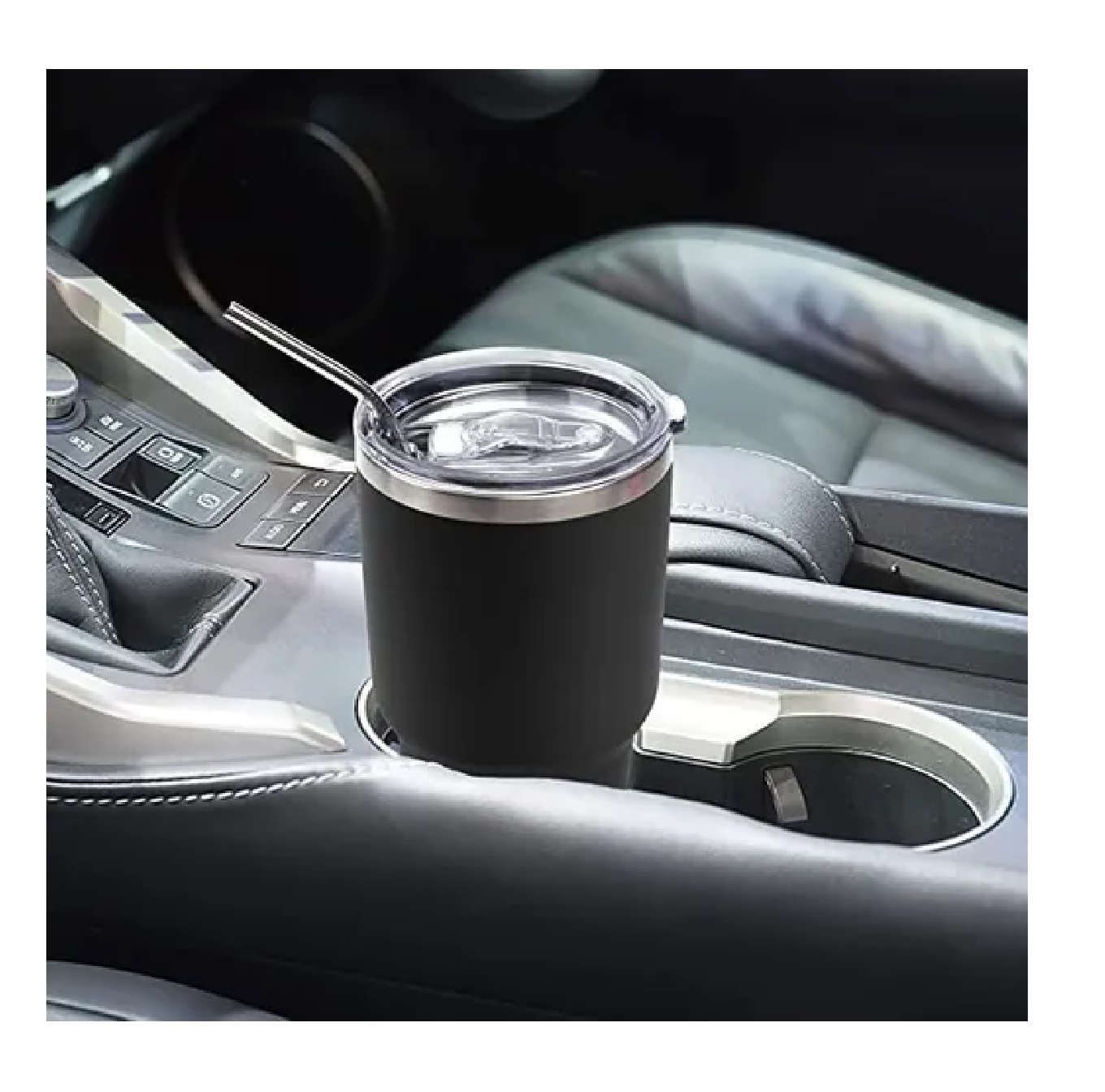 Termo Portátil De Acero Inoxidable De 30 Oz Black