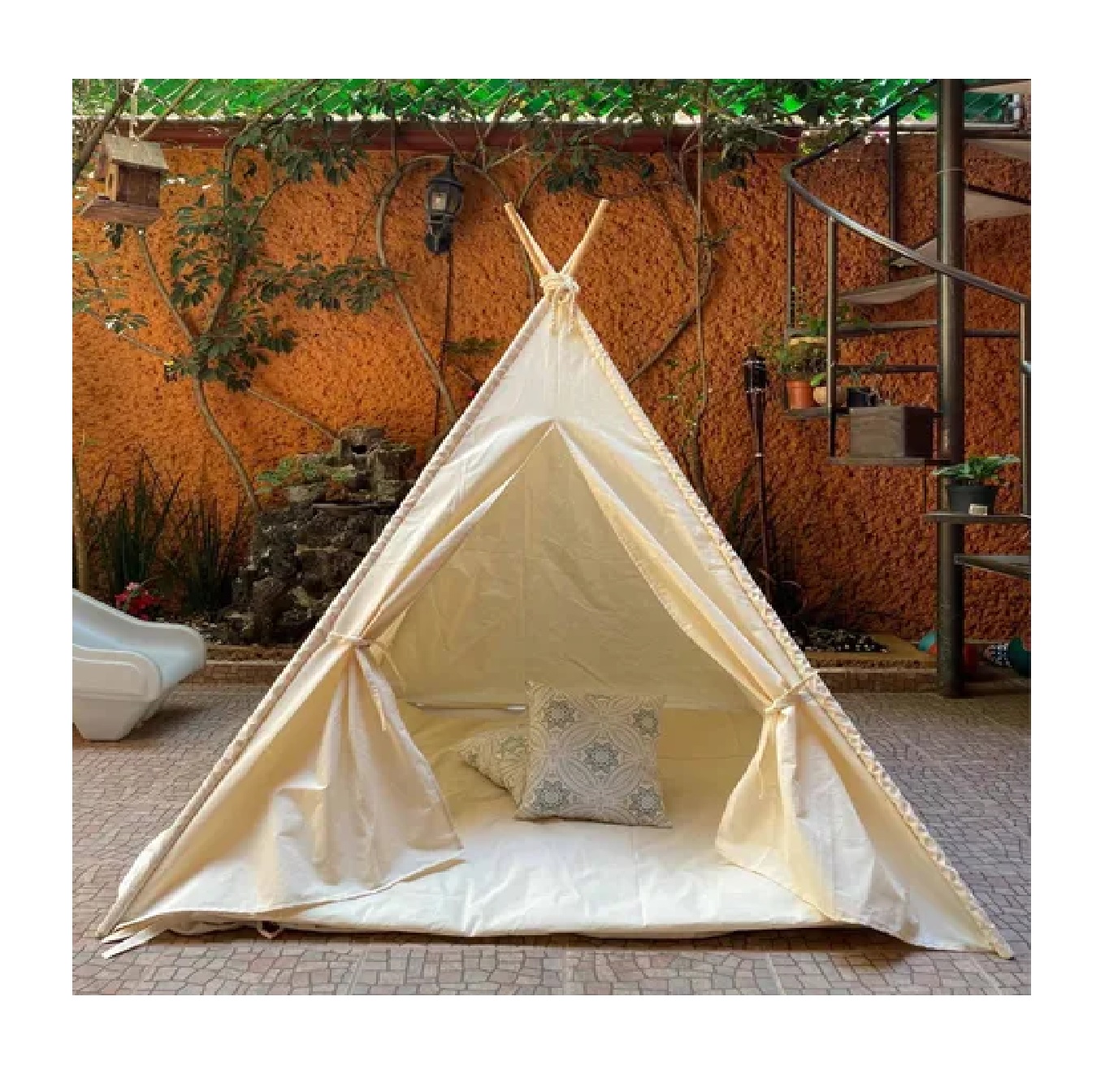 Tipi Manta 1.70 Alto X 1.50 Ancho. Básico Con Colchoneta