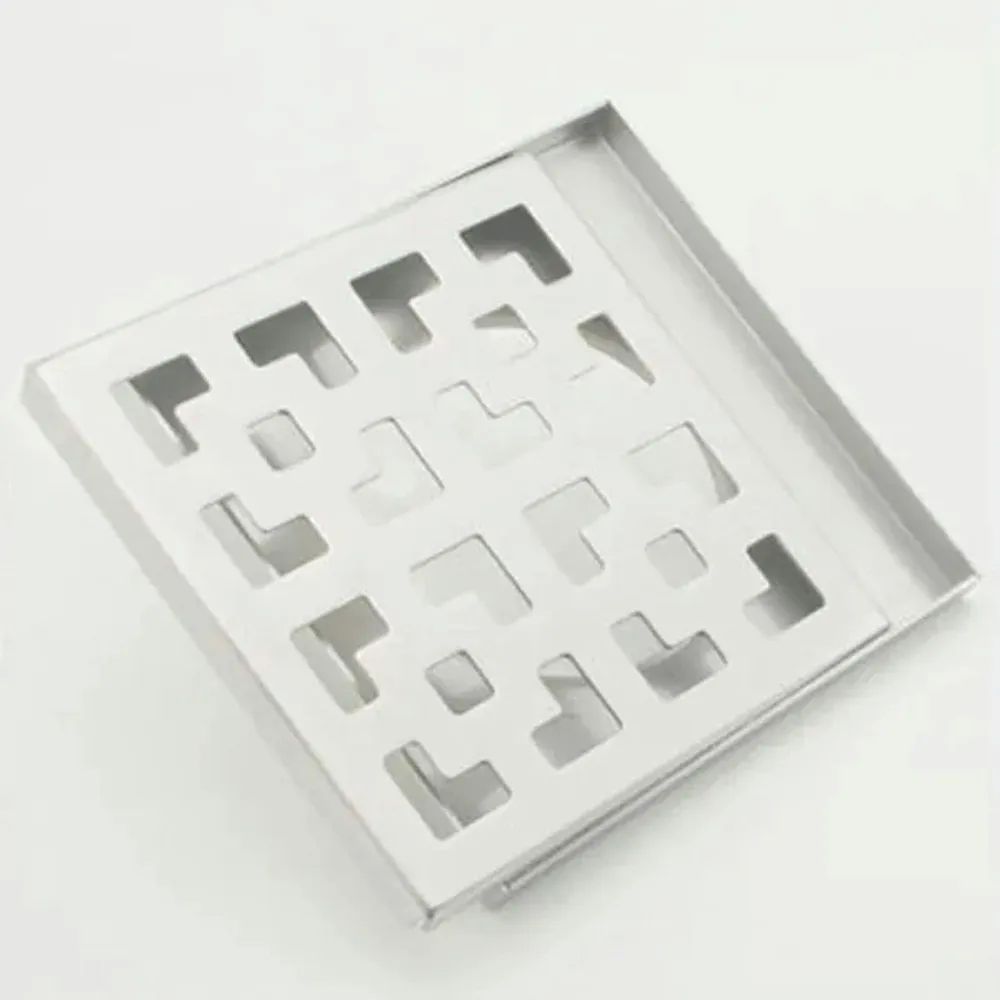 Coladera 15*15cm Acero Inoxidable