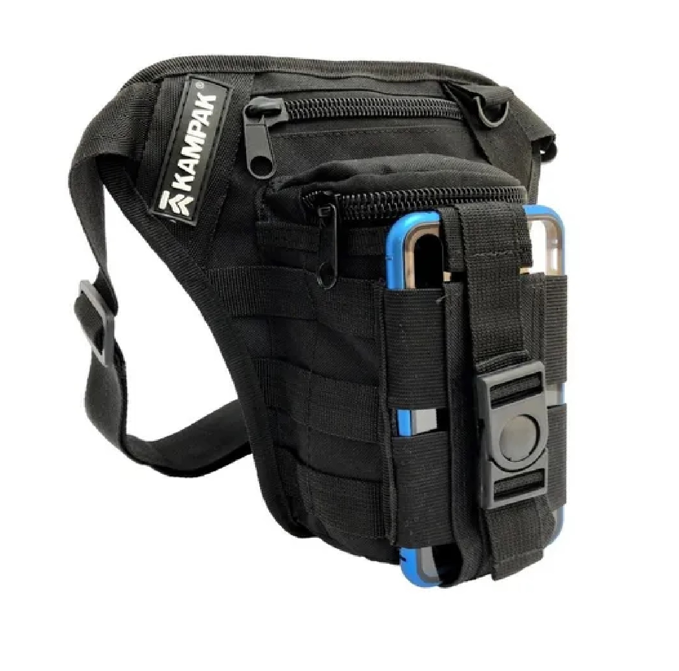 Piernera Tactica Muslera Campismo Moto Ciclismo