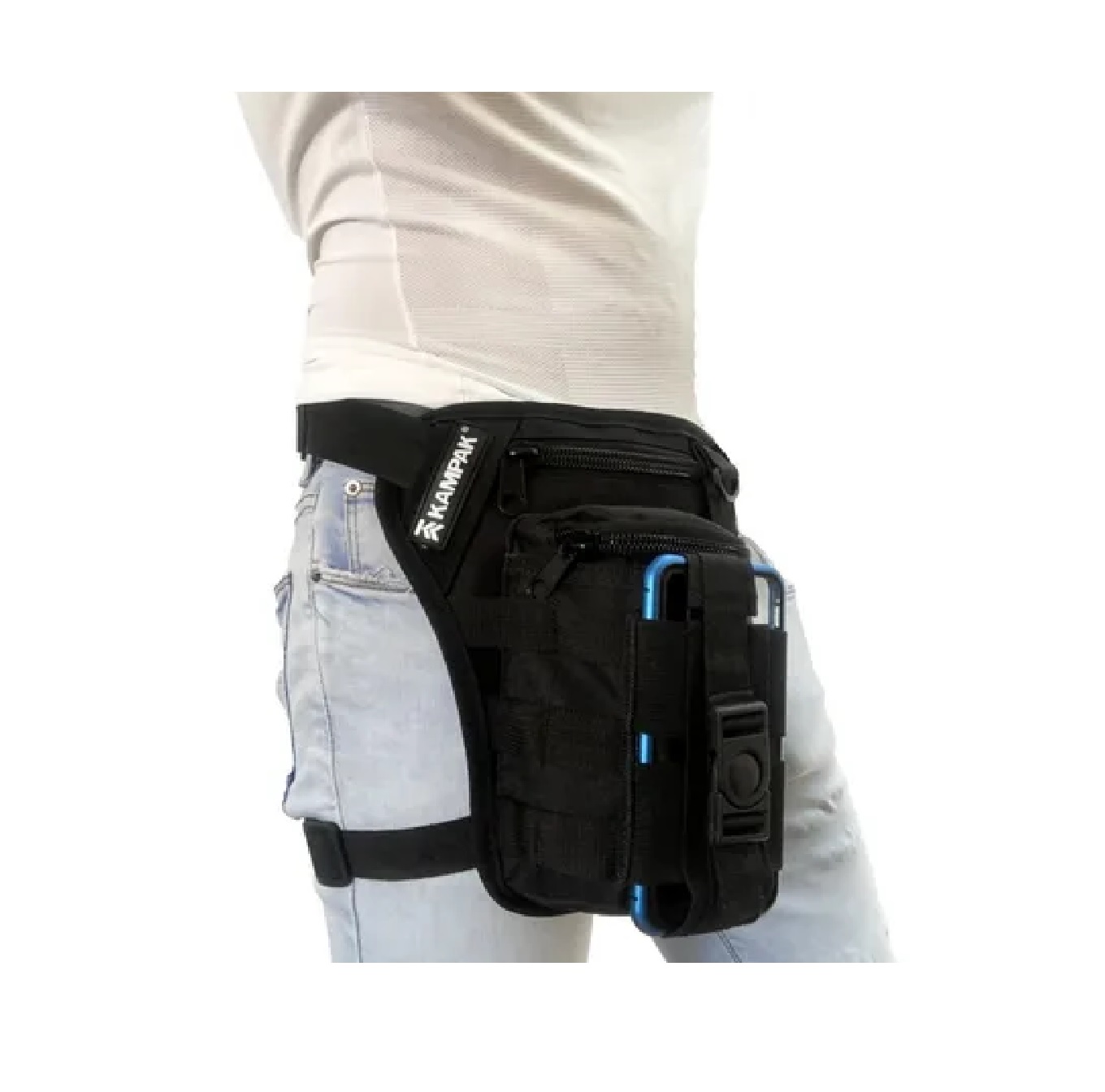 Piernera Tactica Muslera Campismo Moto Ciclismo