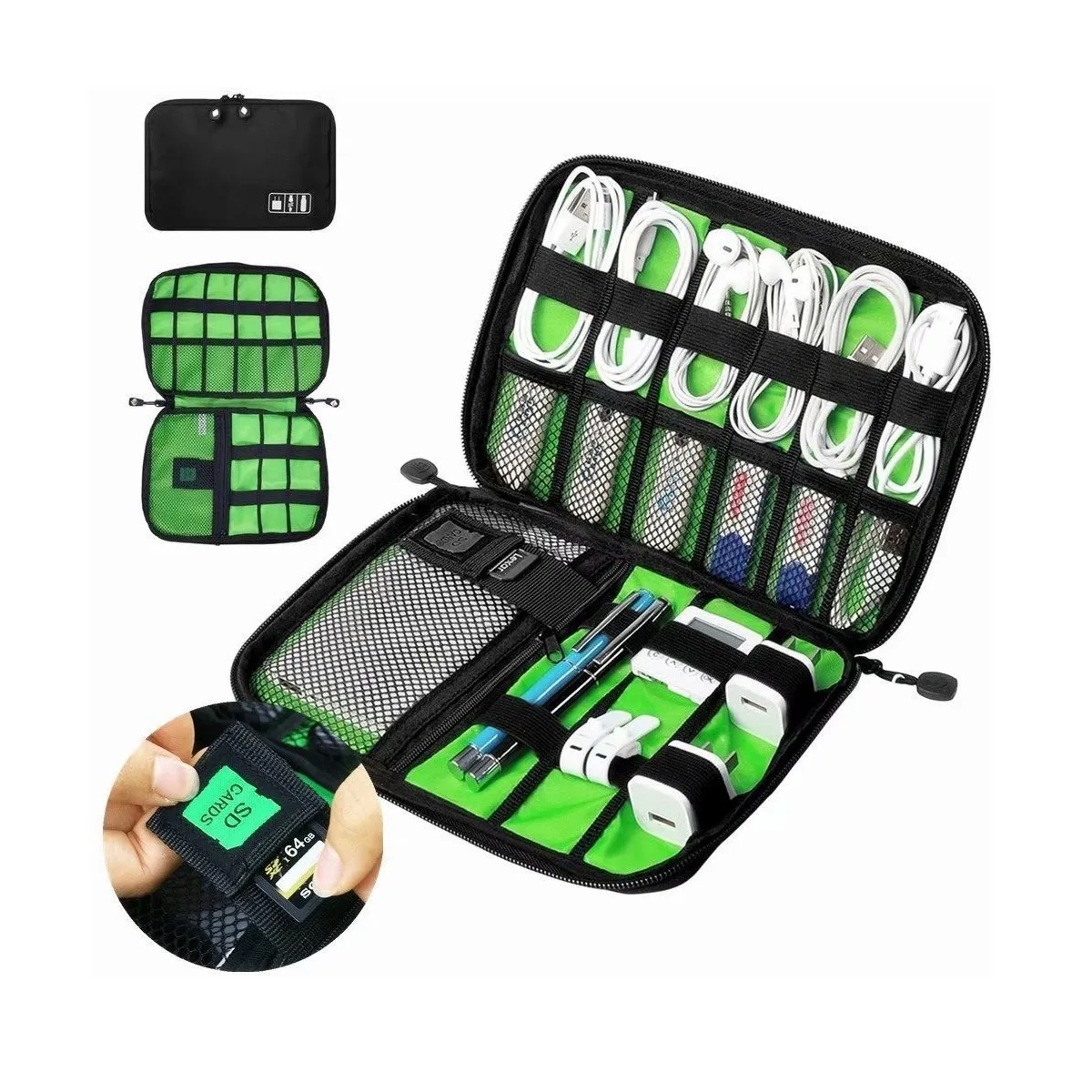 Bolso Organizador De Cables Para Viaje