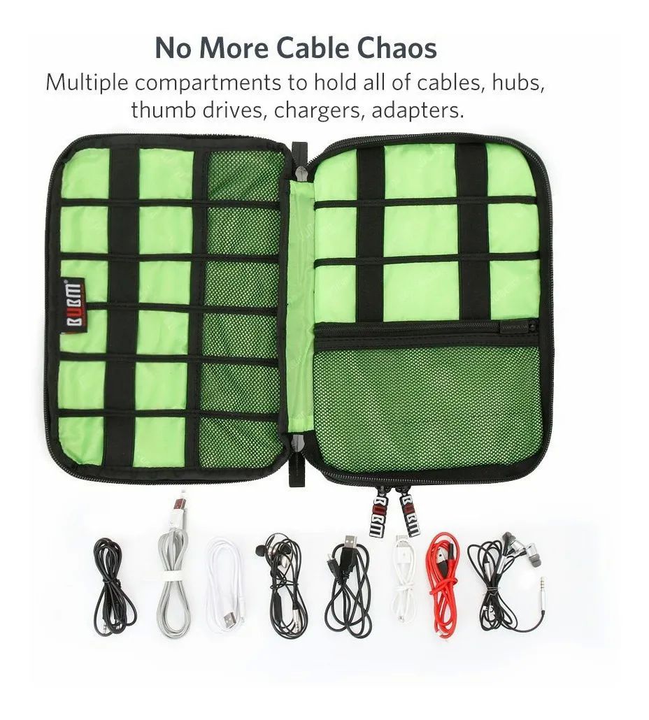 Bolso Organizador De Cables Para Viaje