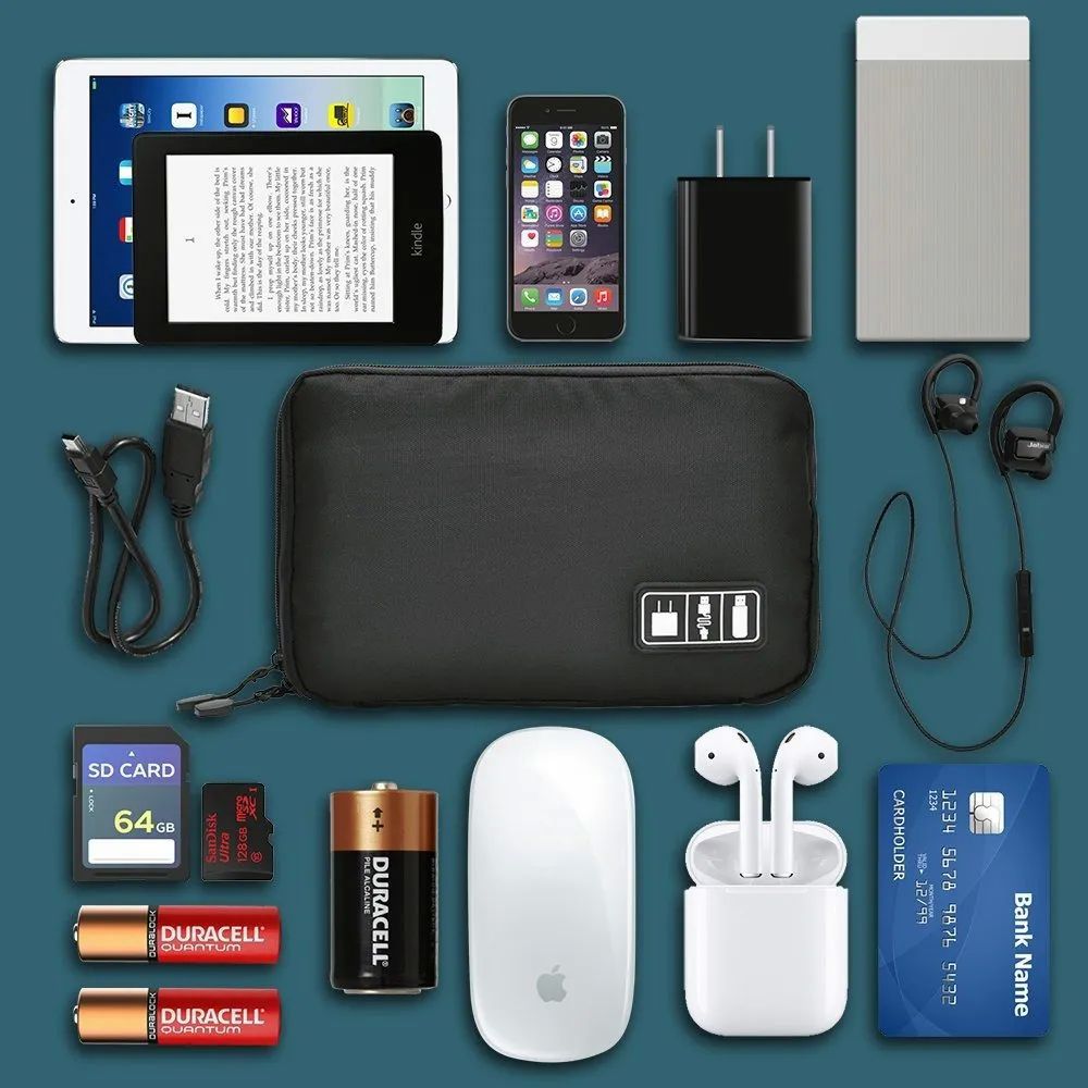 Bolso Organizador De Cables Para Viaje