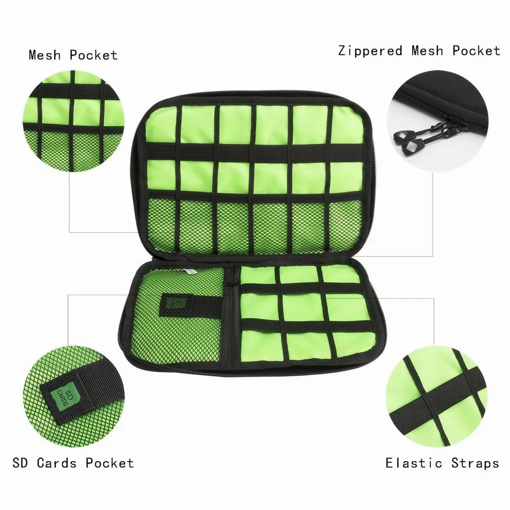 Bolso Organizador De Cables Para Viaje