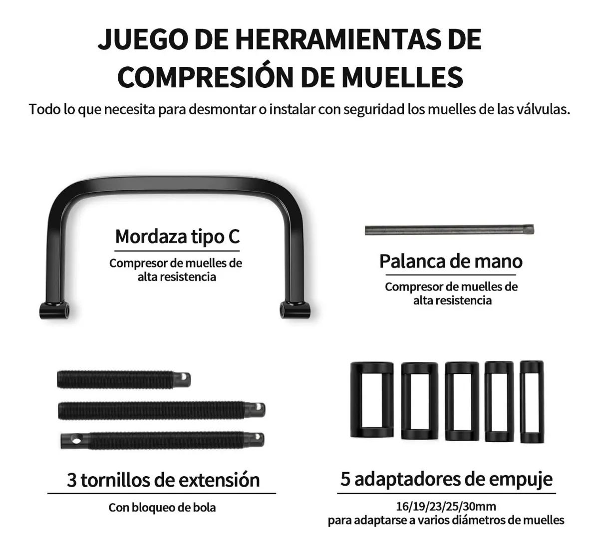 Compresor De Resorte De Válvula Opresor De Arco