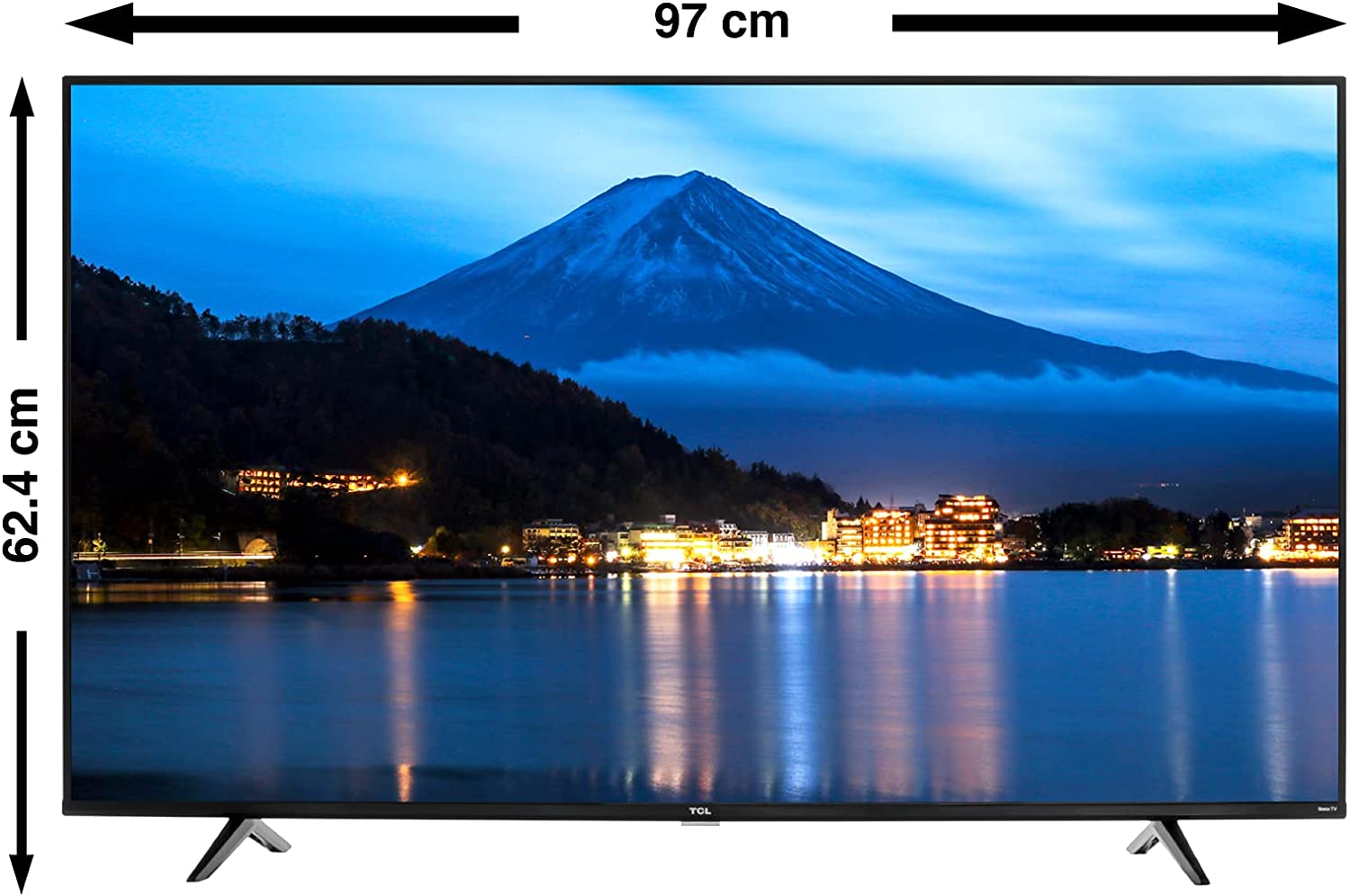 Smart TV TCL 43S443-MX LED 43 pulgadas 4K UHD Roku TV Ethernet