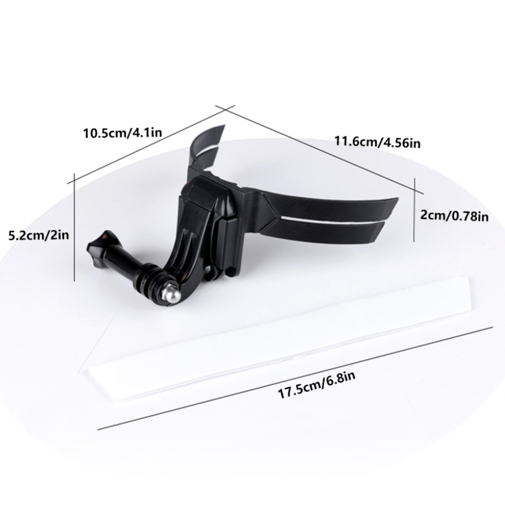 Soporte Montura Porta Camara Para Casco De Moto Gopro Actioncam